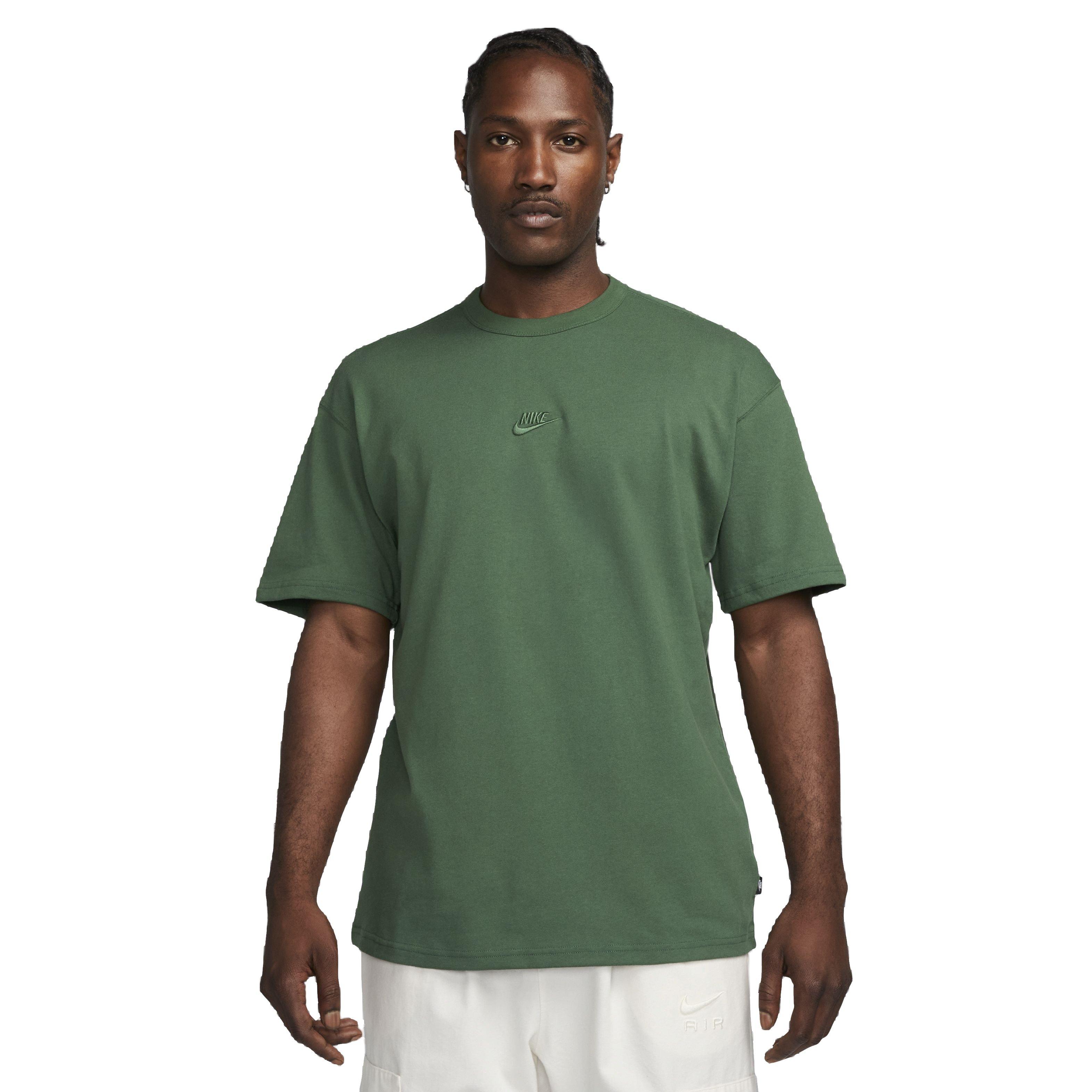 Nike Men's Sportswear Premium Essentials Loose T-Shirt - DK GREEN Thumbnail View 1