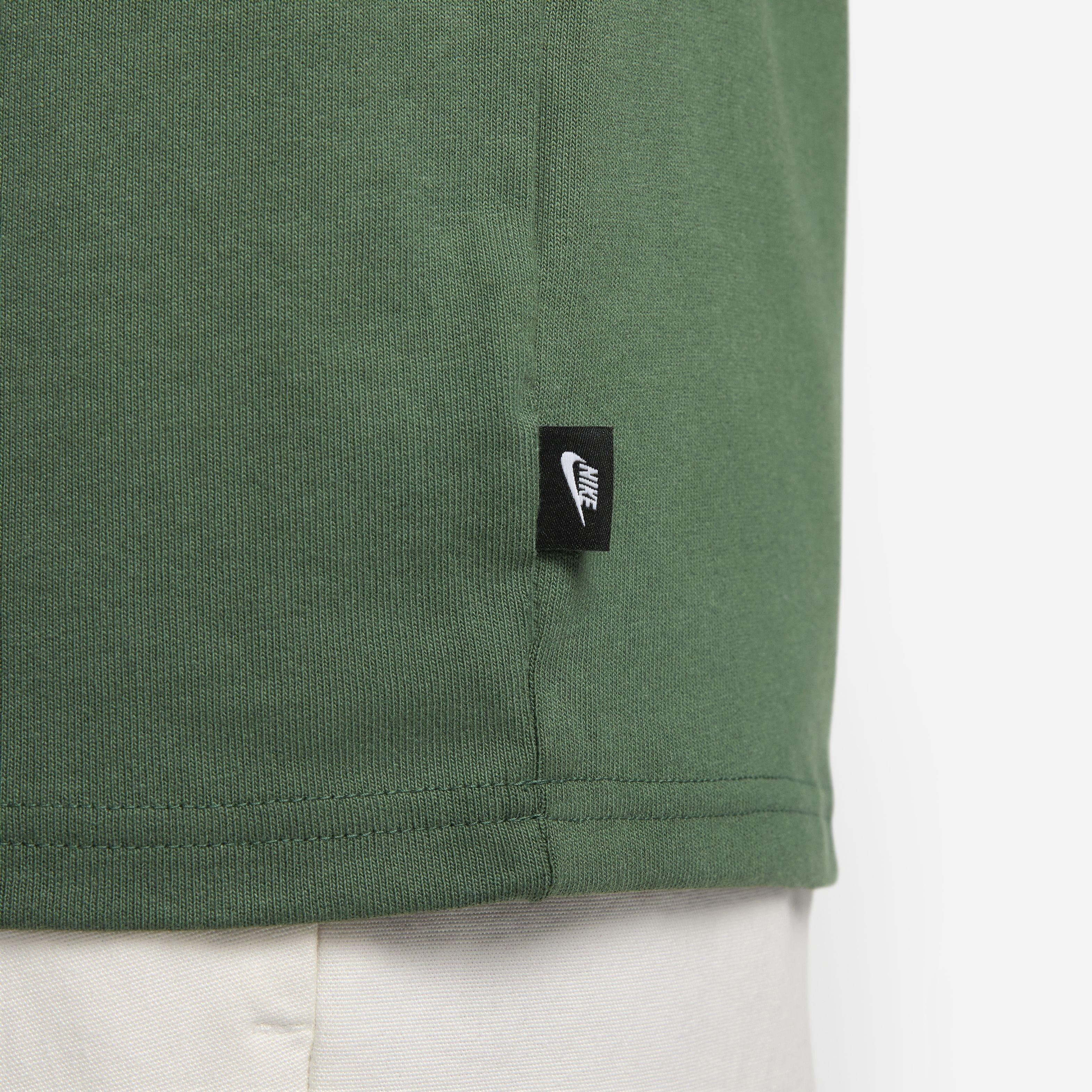 Nike Men's Sportswear Premium Essentials T-Shirt - DK GREEN Thumbnail View 5