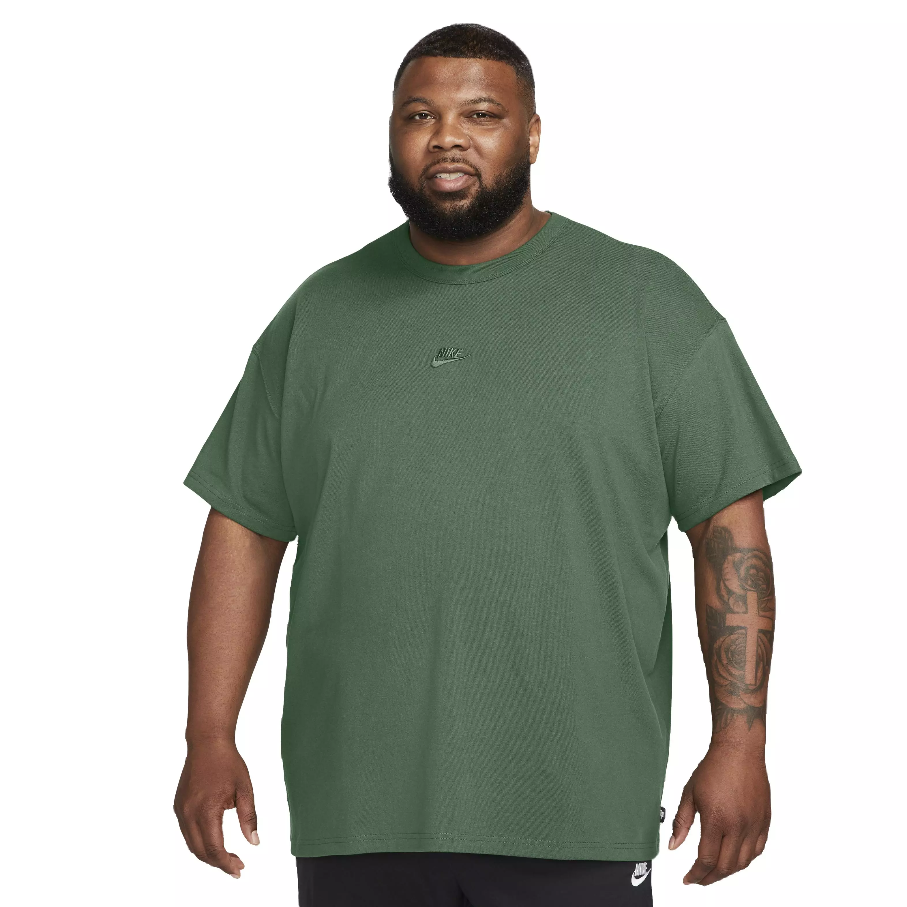 Nike Men's Sportswear Premium Essentials T-Shirt - DK GREEN