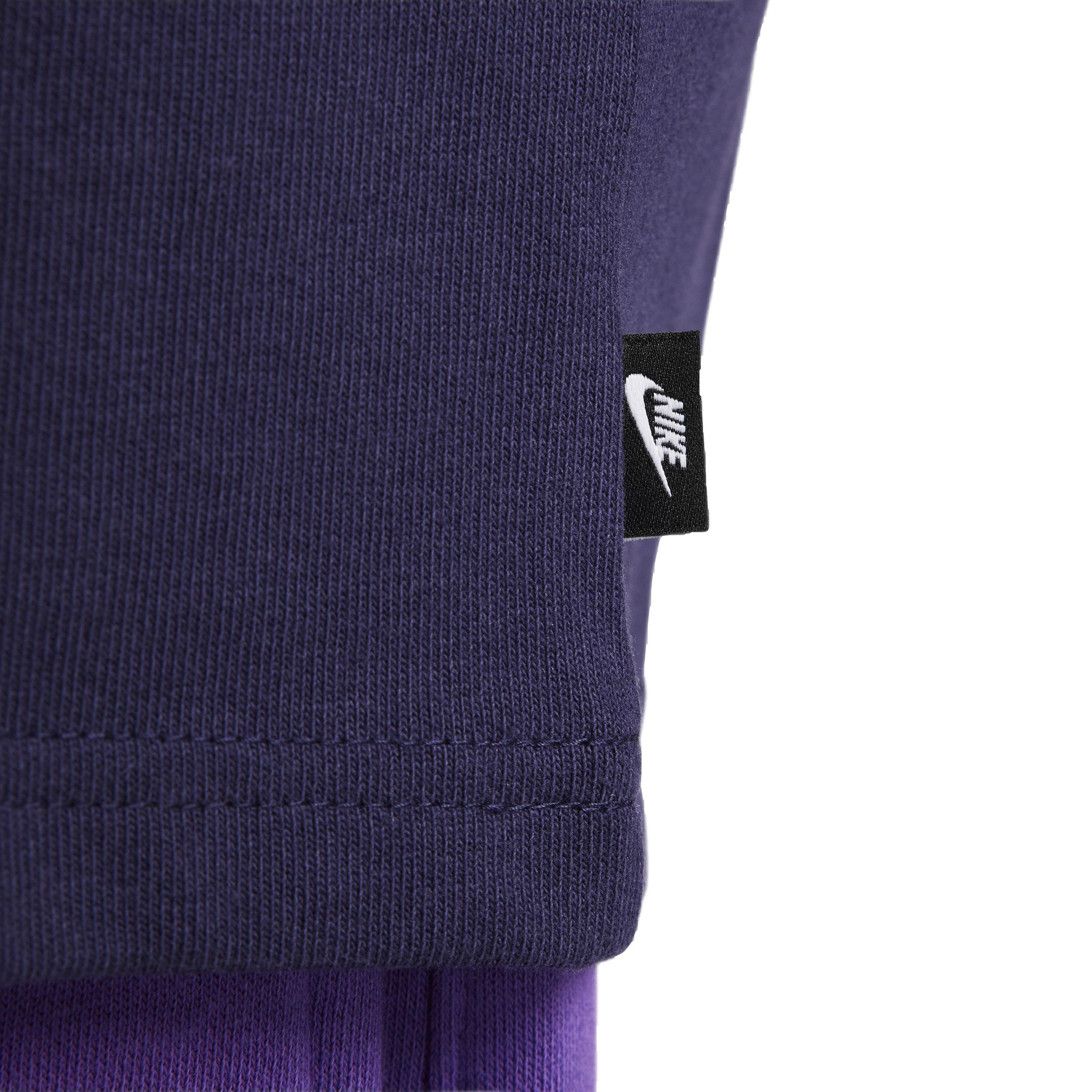 Nike Men's Sportswear Premium Essentials T-Shirt - PURPLE Thumbnail View 5