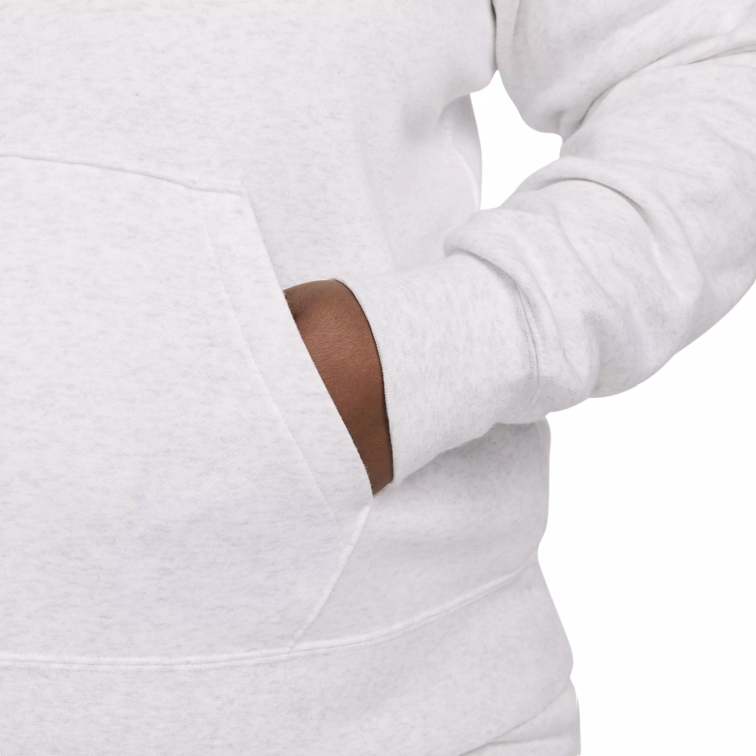 Nike Women's Sportswear Club Fleece Pullover Hoodie - WHITE