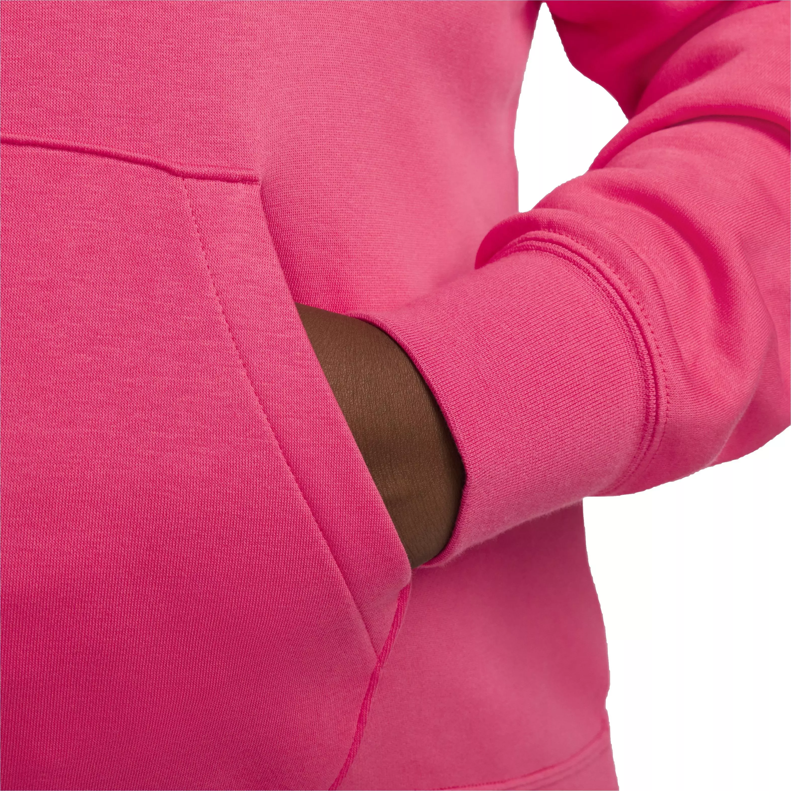 Nike Women's Sportswear Club Fleece Pullover Hoodie - PINK