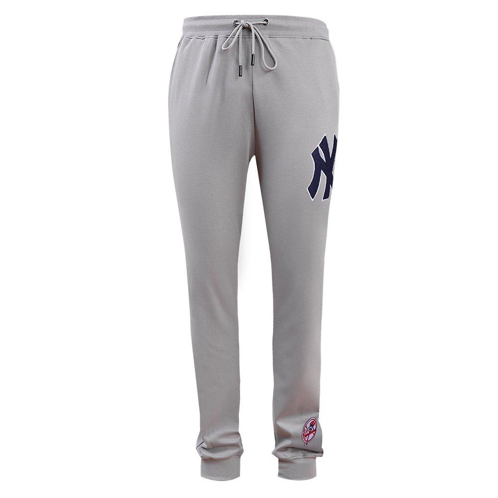 Pro Standard Men's MLB New York Yankees Classic Chenille Joggers - GREY Thumbnail View 1