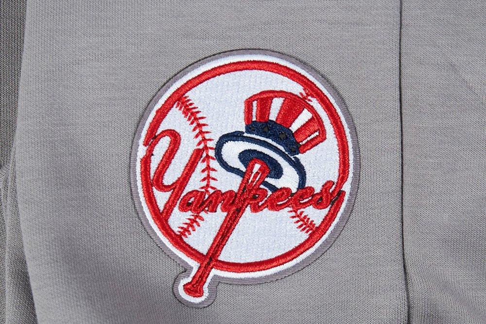 Pro Standard Men's MLB New York Yankees Classic Chenille Joggers - GREY Thumbnail View 6