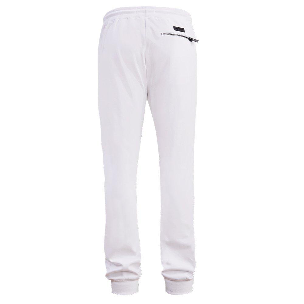 Pro Standard Men's MLB New York Yankees Classic Chenille Joggers - WHITE Thumbnail View 2