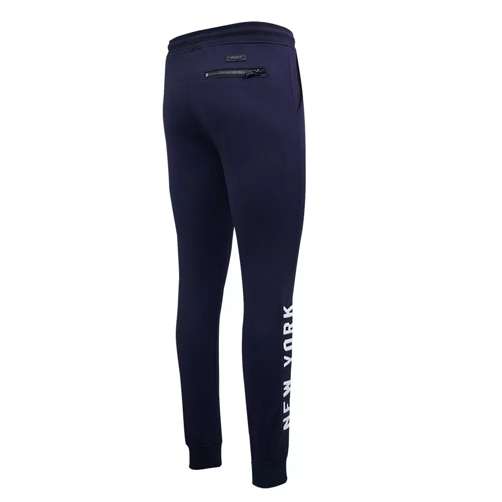 Pro Standard Men's MLB New York Yankees Classic Chenille Joggers - NAVY