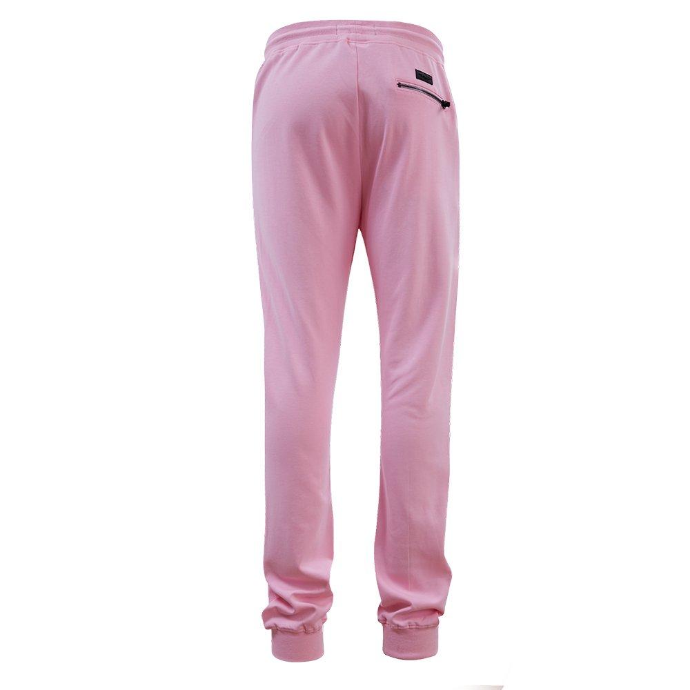 Pro Standard Men's MLB New York Yankees Classic Chenille Joggers - PINK Thumbnail View 2