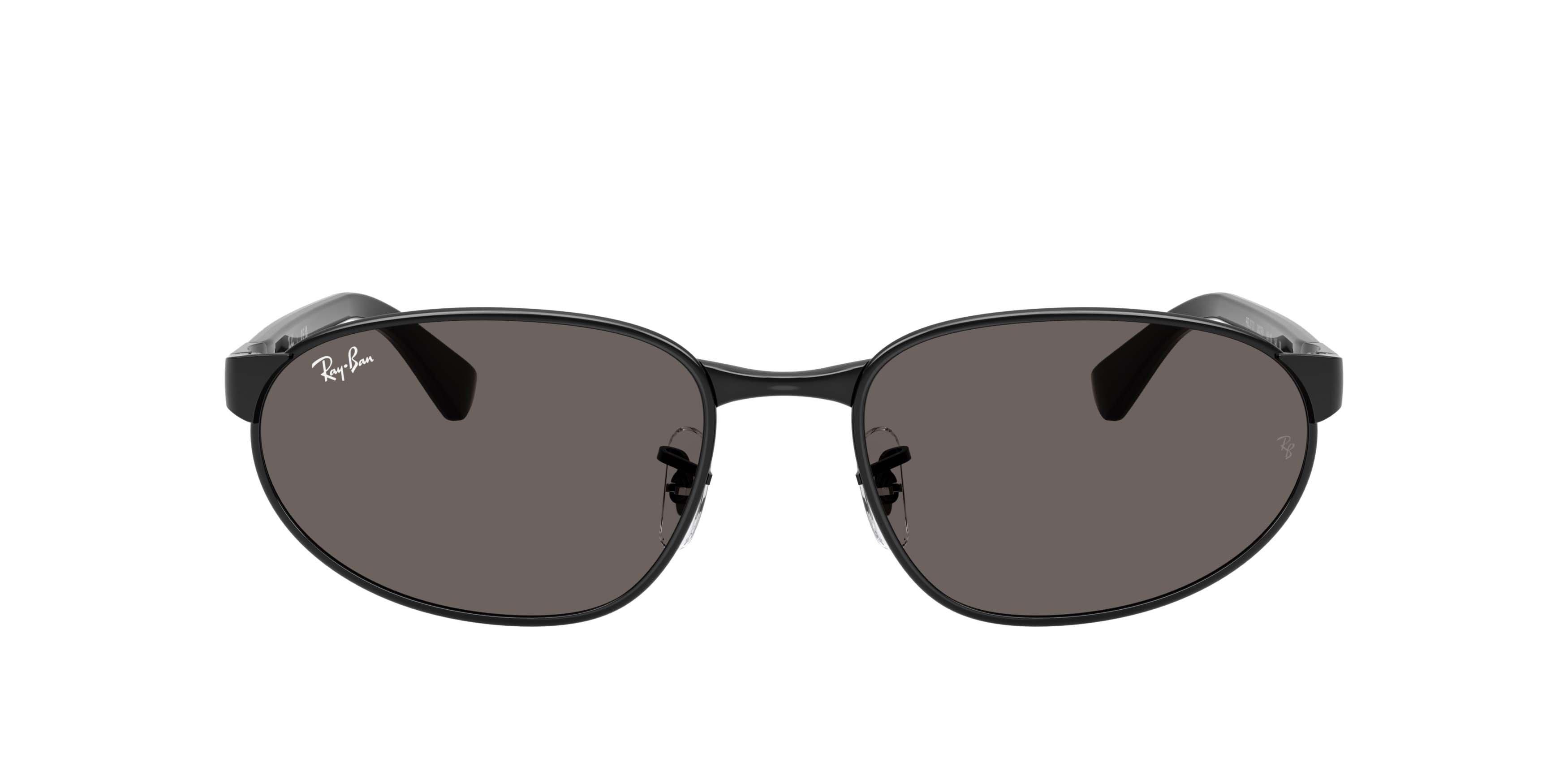 Ray-Ban RB3777 Dark Grey Sunglasses &ndash; Polished Black - BLACK/GREY Thumbnail View 2