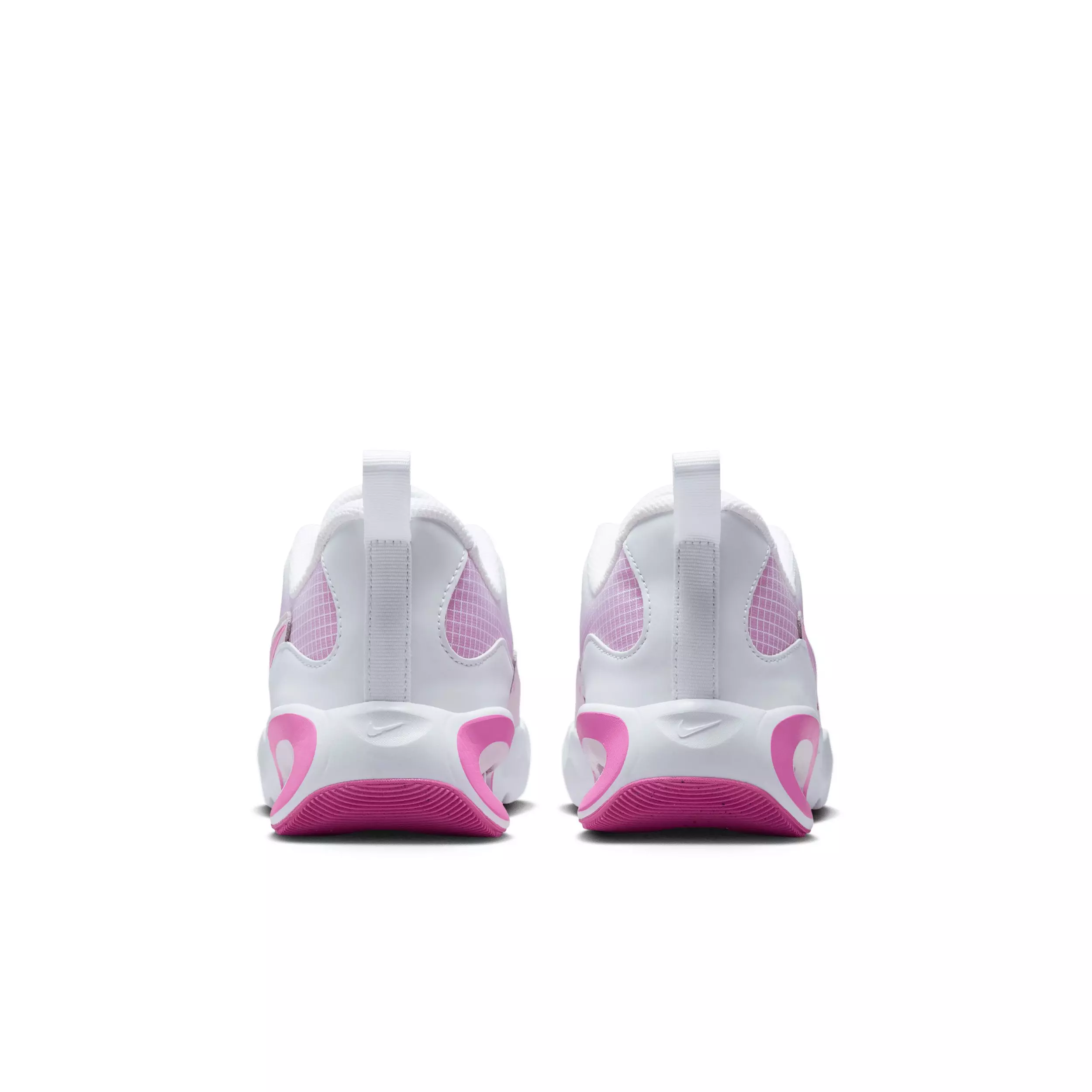 Nike Air Max Nova "White/Bleached Lilac/Pink Rise/Playful Pink" Grade School Girls' Shoe - WHITE/LILAC/PINK/PINK