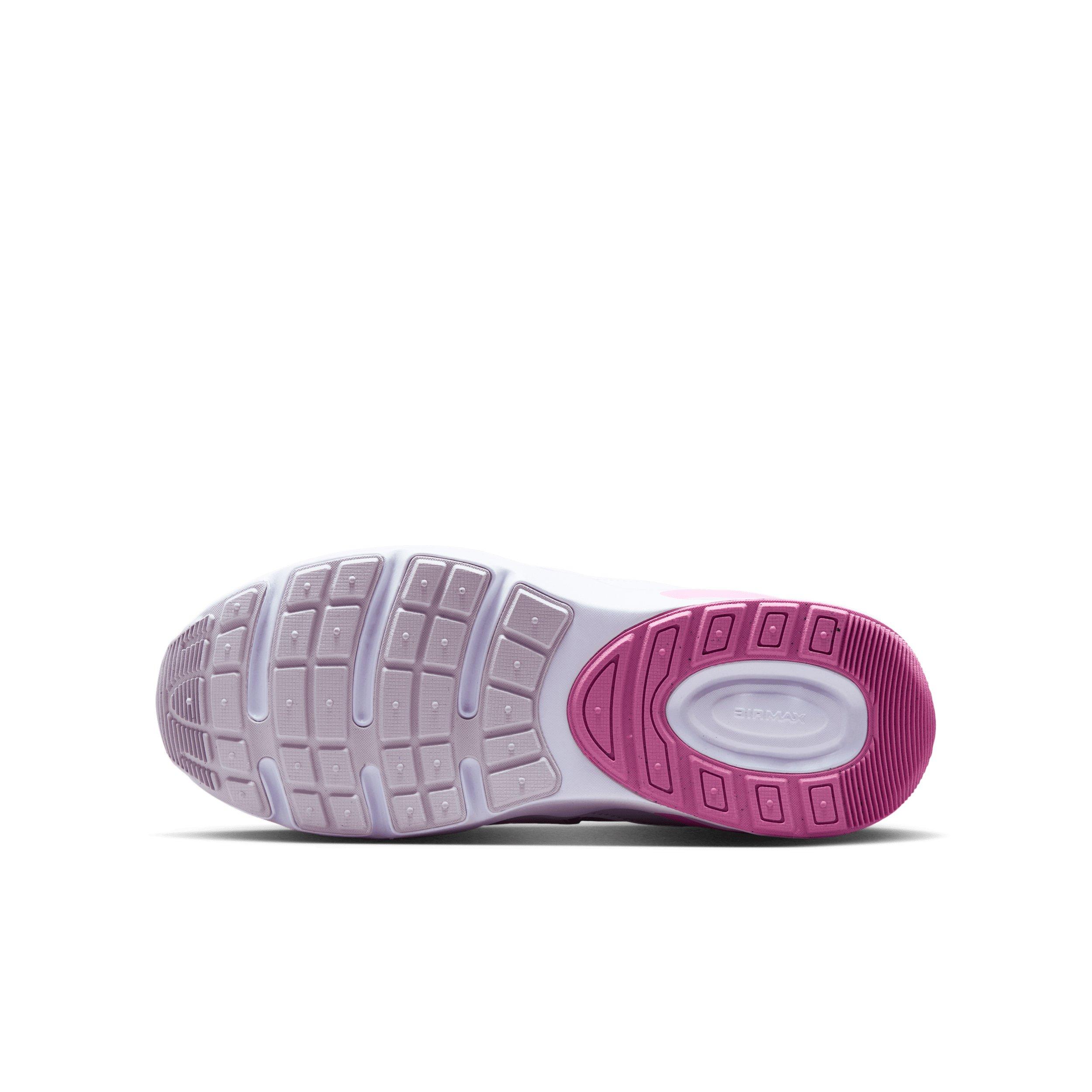 Nike Air Max Nova "White/Bleached Lilac/Pink Rise/Playful Pink" Grade School Girls' Shoe - WHITE/LILAC/PINK/PINK