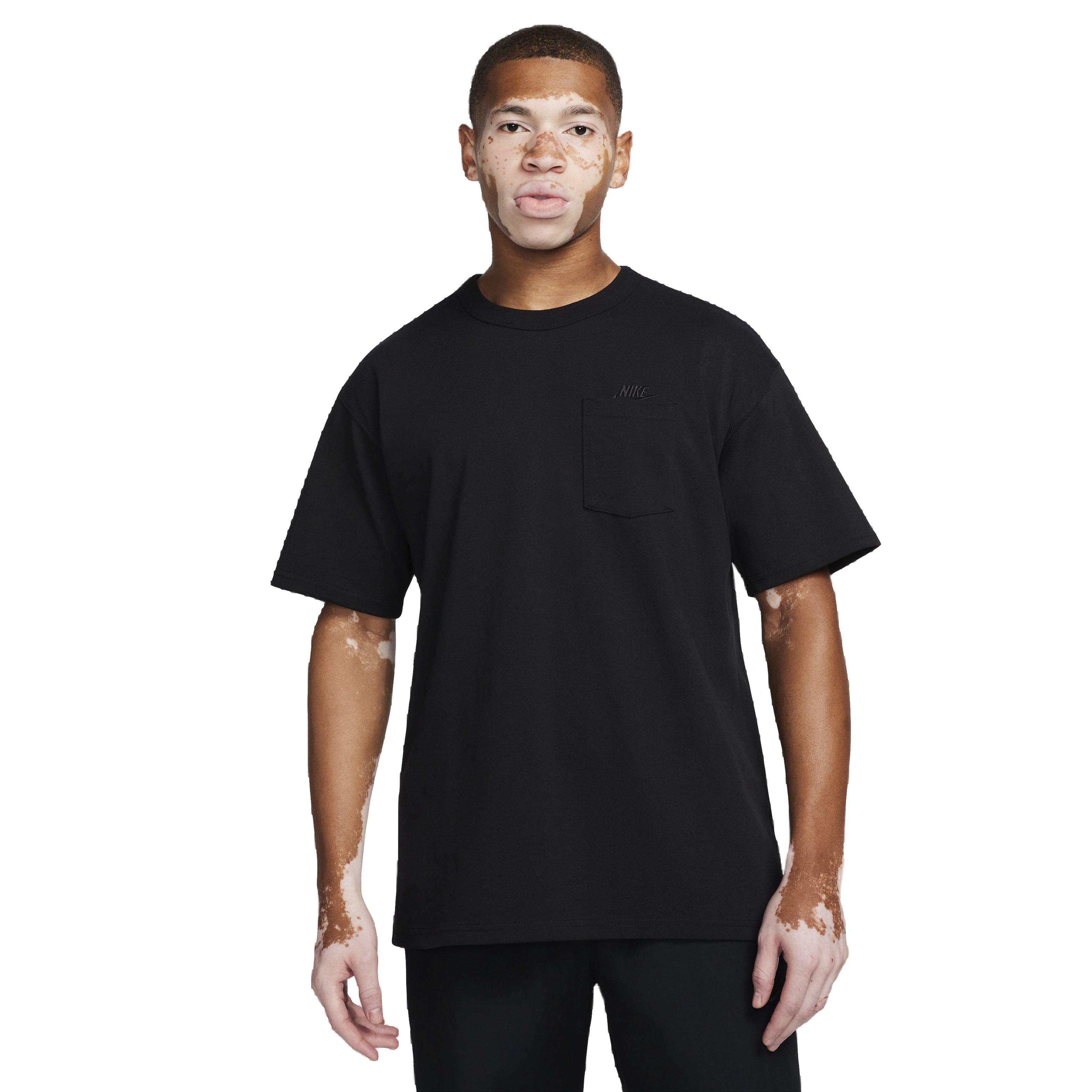 Nike Men's Sportswear Premium Essentials Pocket T-Shirt - BLACK Thumbnail View 1