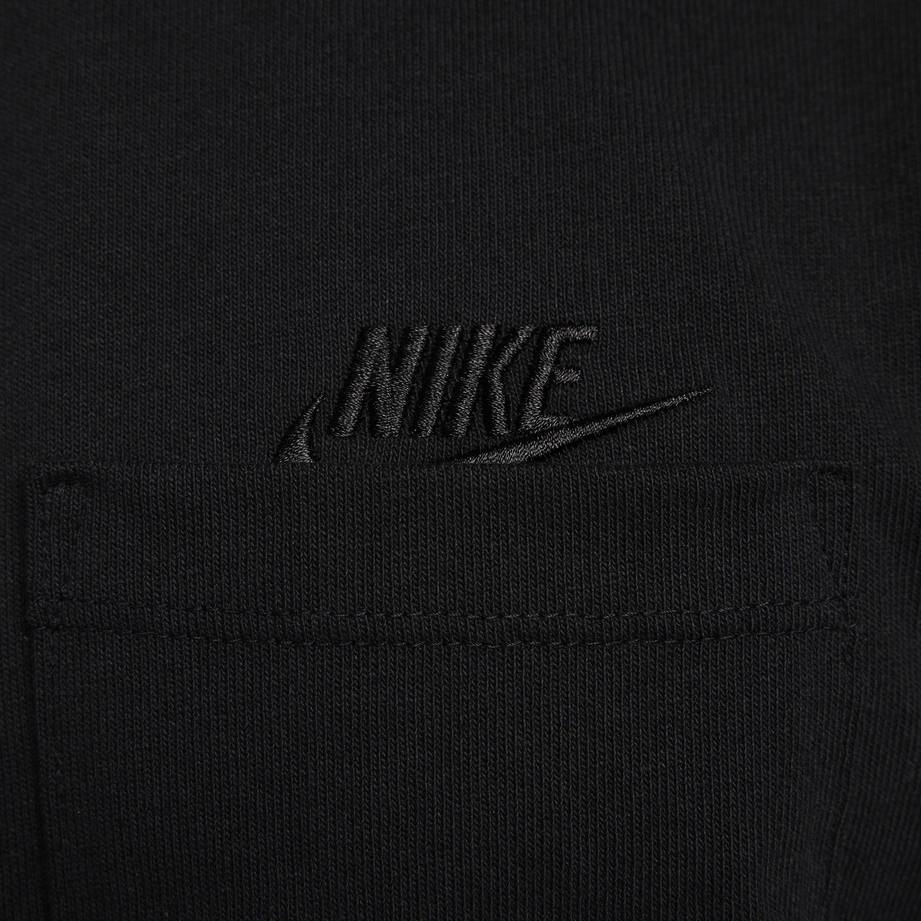 Nike Men's Sportswear Premium Essentials Pocket T-Shirt - BLACK Thumbnail View 4