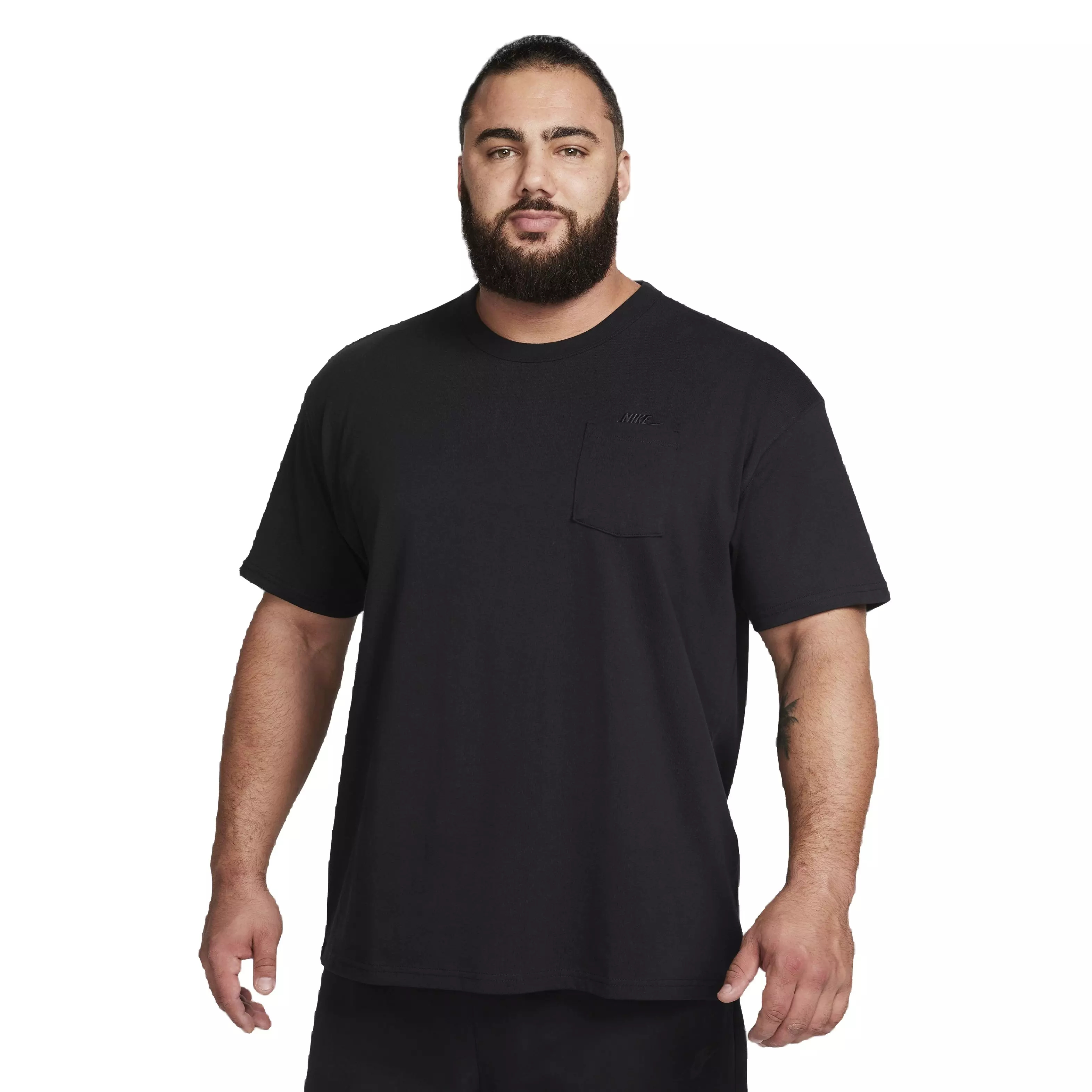 Nike Men's Sportswear Premium Essentials Pocket T-Shirt - BLACK