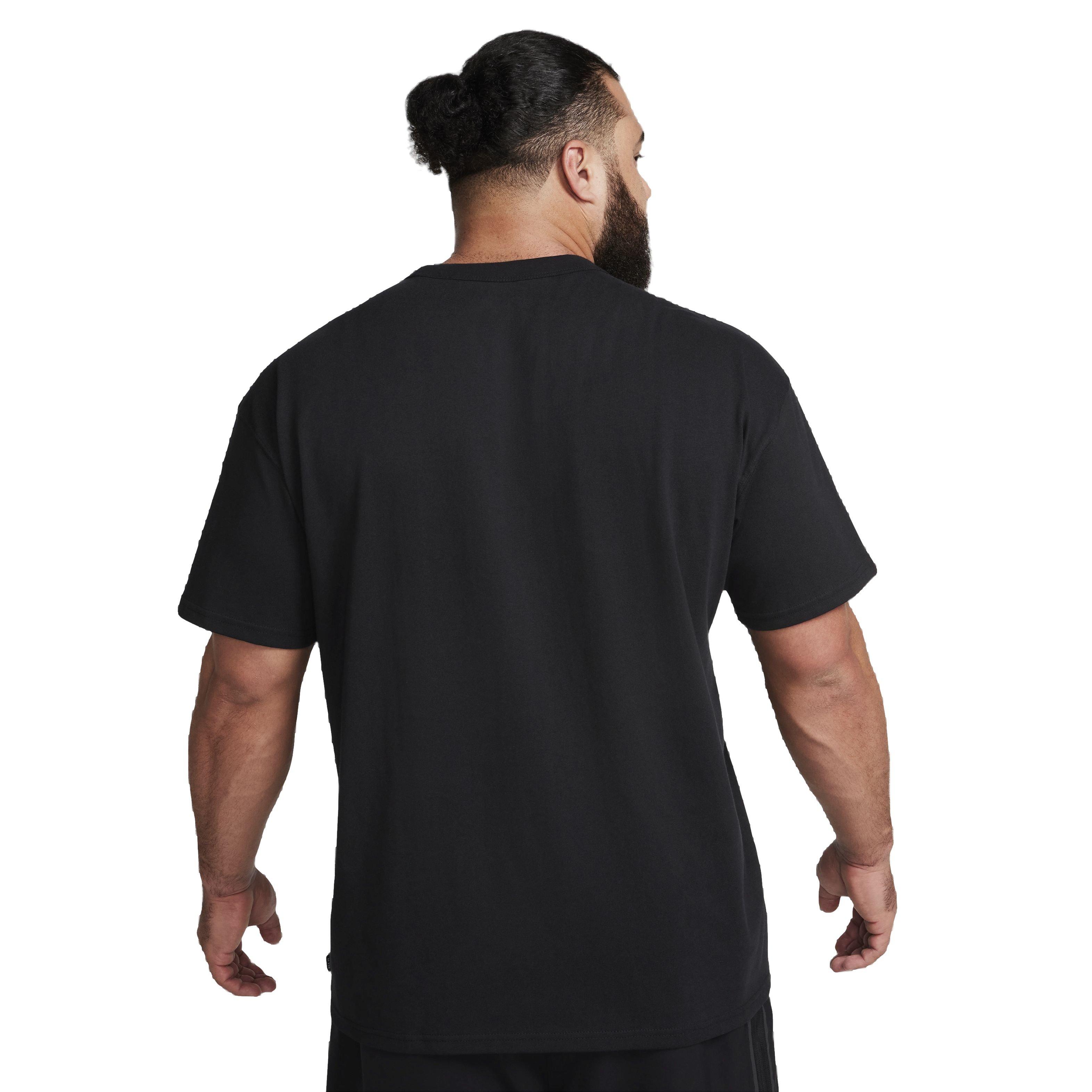 Nike Men's Sportswear Premium Essentials Pocket T-Shirt - BLACK Thumbnail View 8