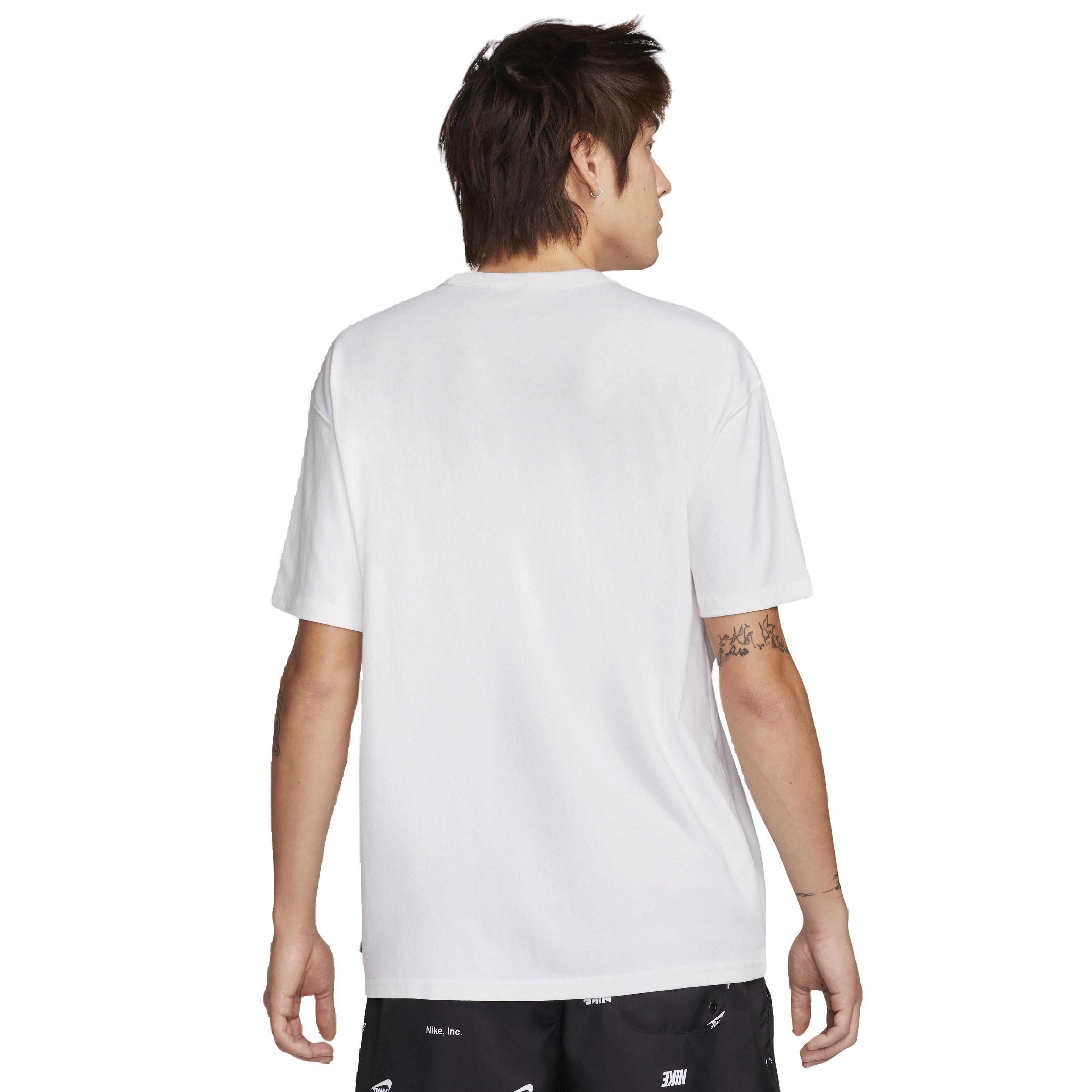 Nike Men's Sportswear Premium Essentials Pocket T-Shirt - WHITE Thumbnail View 2
