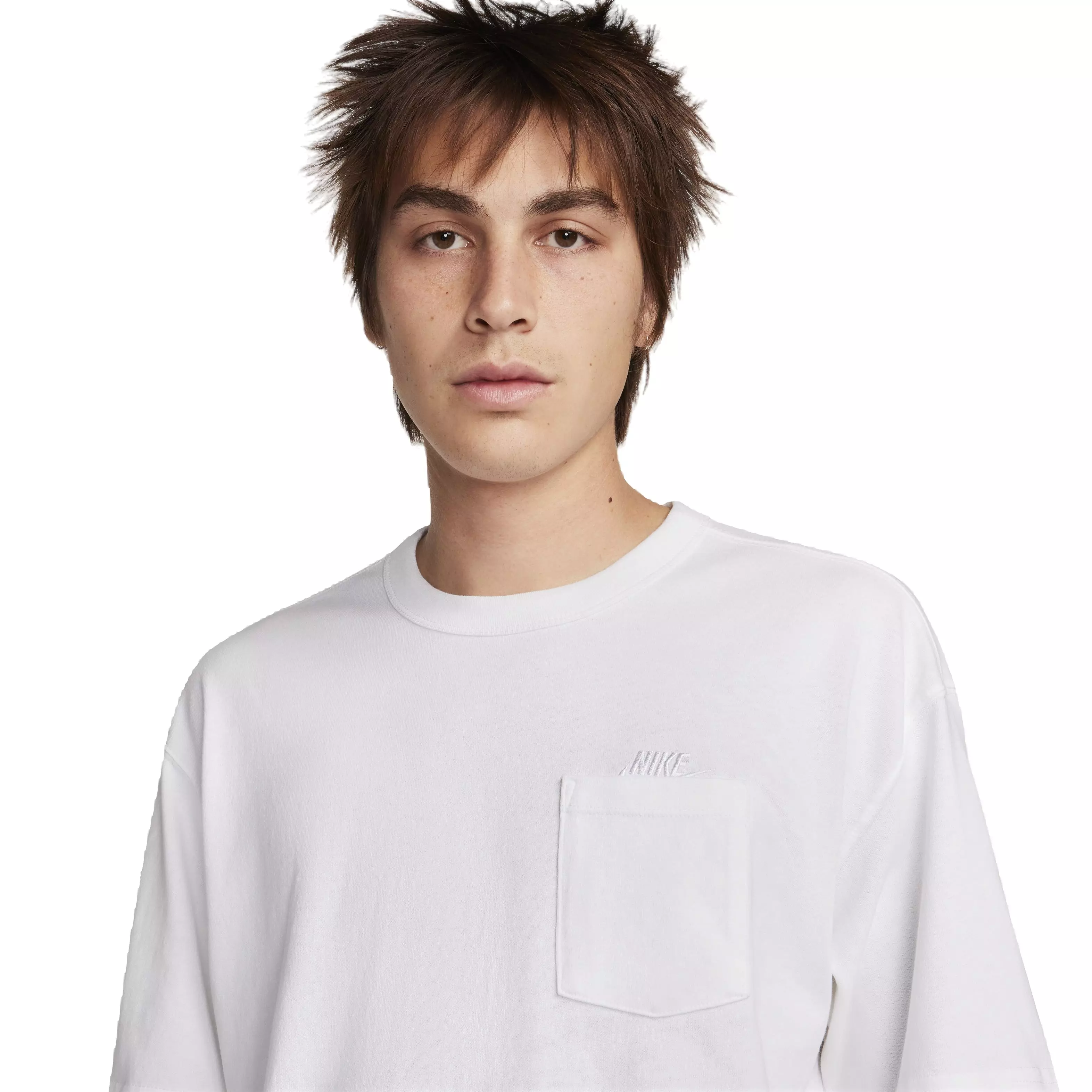 Nike Men's Sportswear Premium Essentials Pocket T-Shirt - WHITE