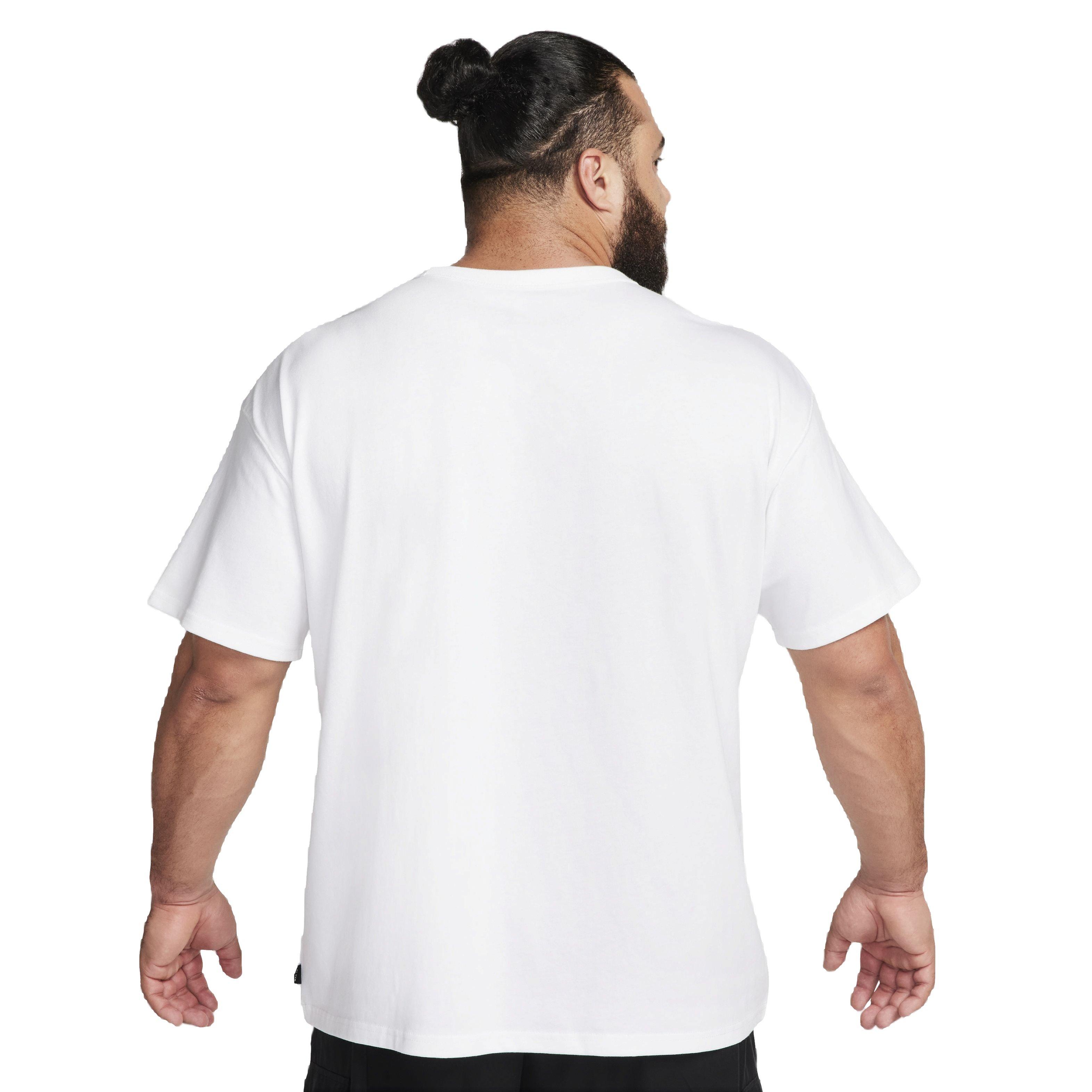 Nike Men's Sportswear Premium Essentials Pocket T-Shirt - WHITE Thumbnail View 7