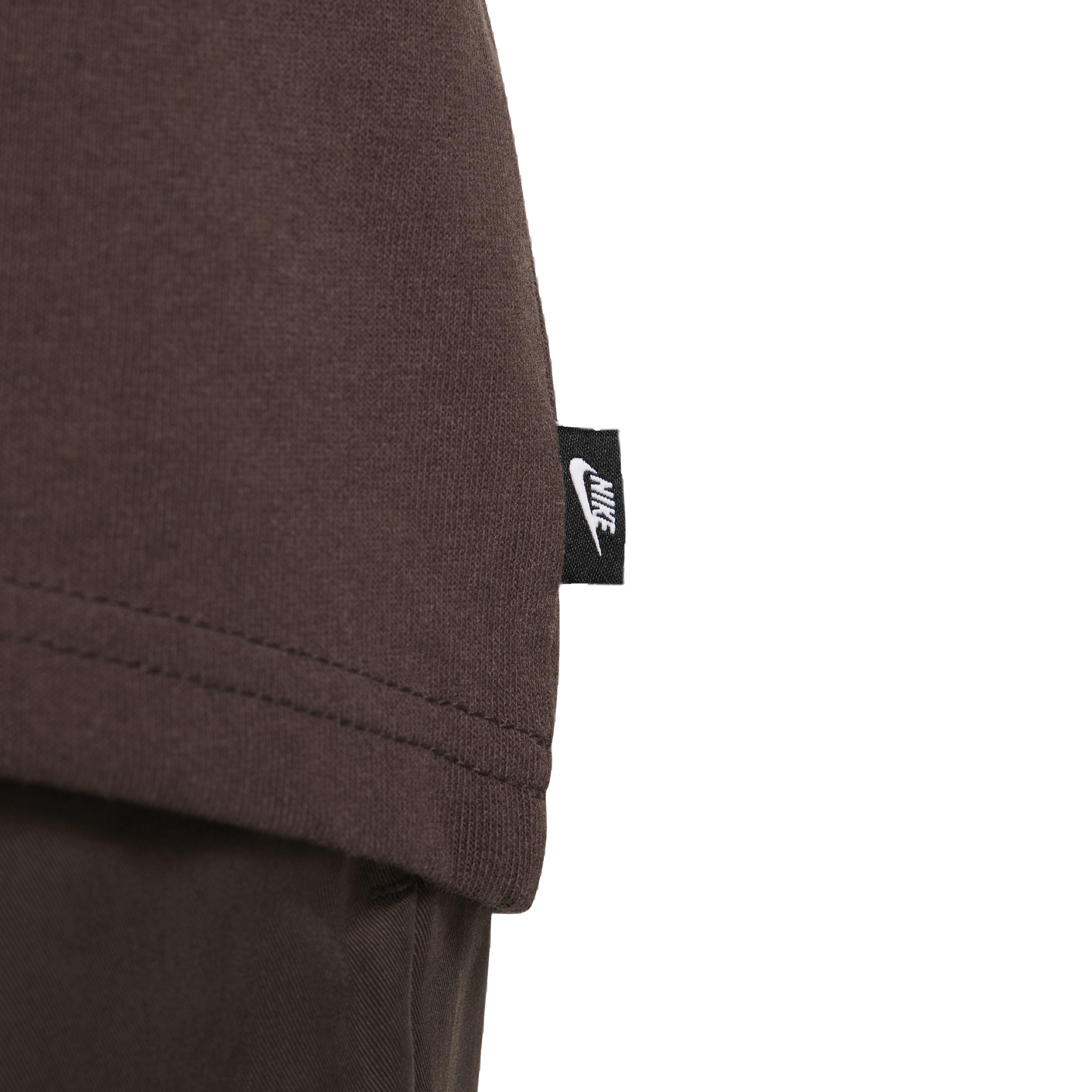 Nike Men's Sportswear Premium Essentials Pocket T-Shirt - BROWN Thumbnail View 5