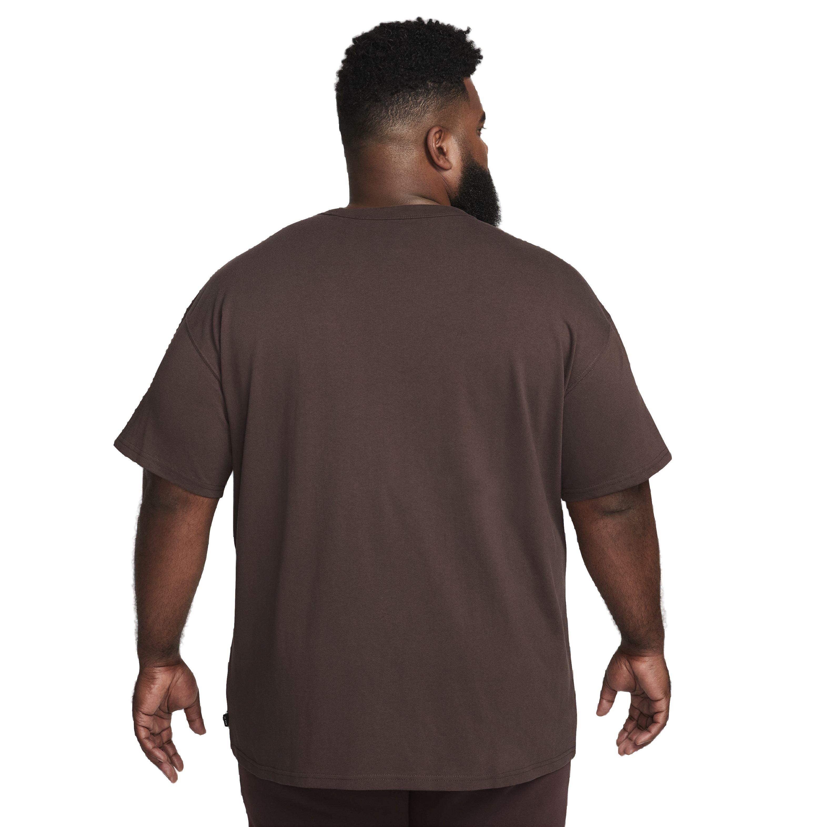 Nike Men's Sportswear Premium Essentials Pocket T-Shirt - BROWN Thumbnail View 8