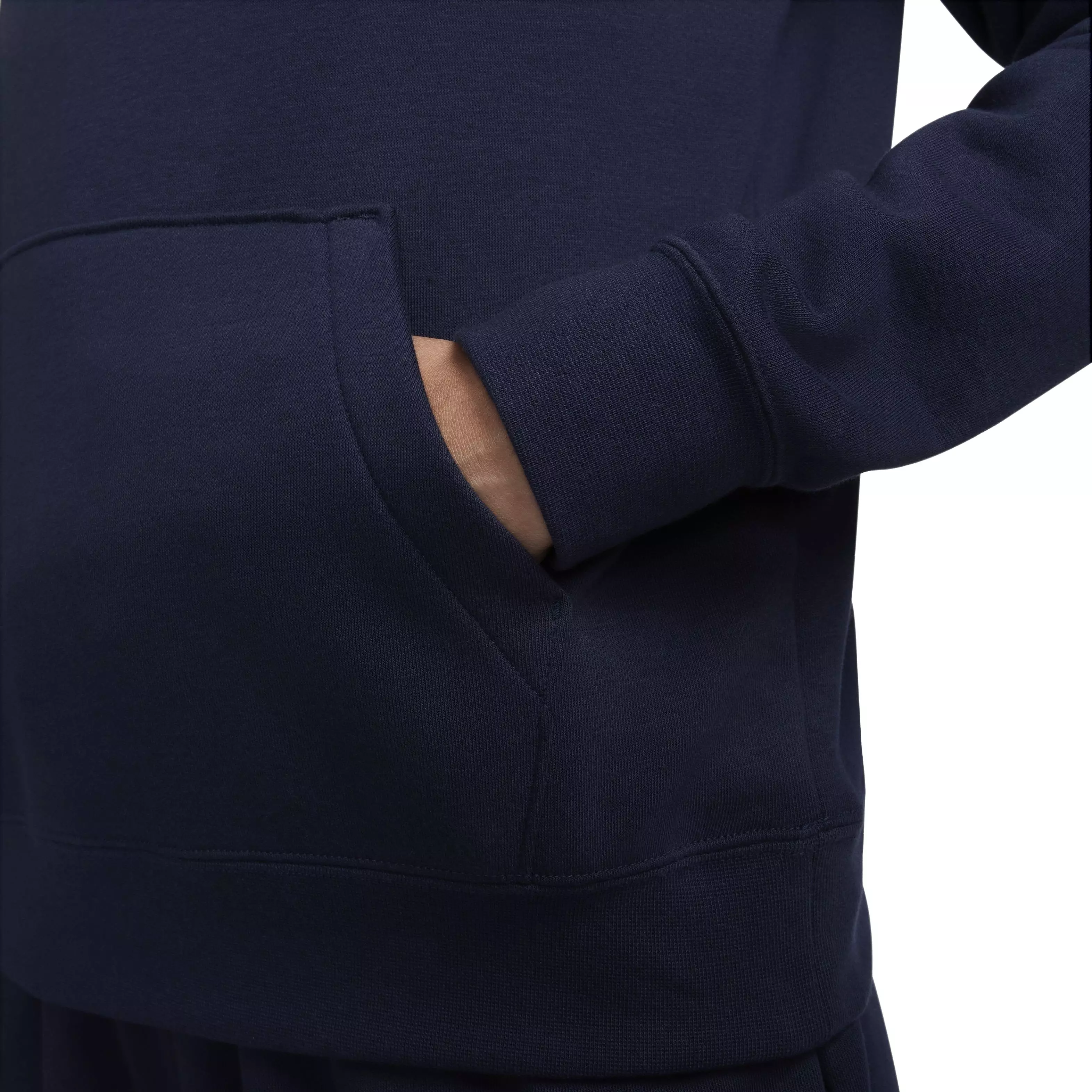 Nike Women's Sportswear Club Fleece 1/2 Zip Sweatshirt - BLUE