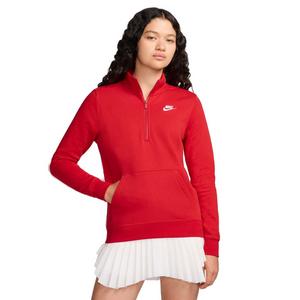 Nike Women's Sportswear Club Fleece 1/2 Zip Sweatshirt