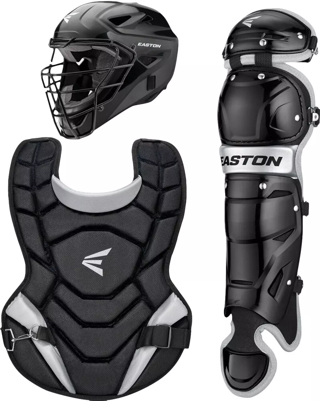Easton Youth Black Magic 2.0 Catcher's Set - BLACK