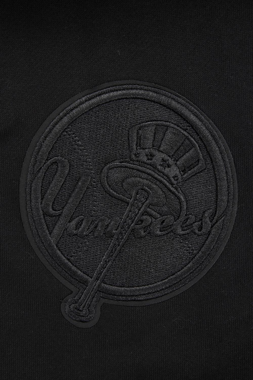 Pro Standard Men's MLB New York Yankees Neutral Sweatpants - BLACK Thumbnail View 6