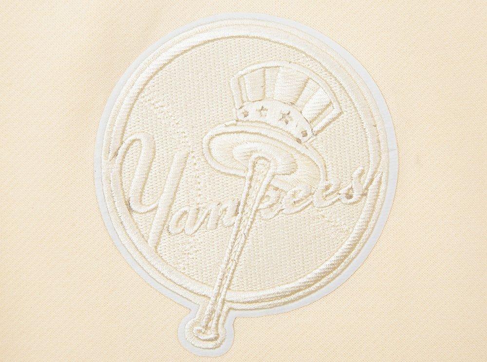 Pro Standard Men's MLB New York Yankees Neutral Sweatpants - CREAM Thumbnail View 6