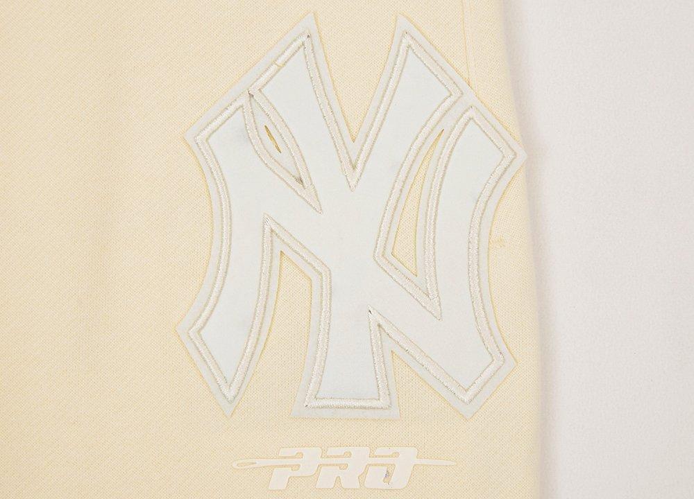 Pro Standard Men's MLB New York Yankees Neutral Sweatpants - CREAM Thumbnail View 7