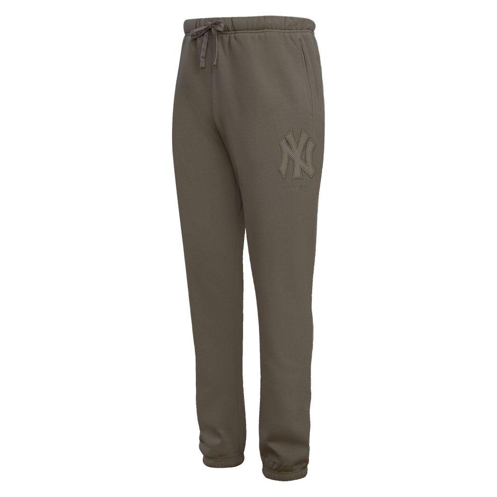 Pro Standard Men's MLB New York Yankees Neutral Sweatpants - DK BROWN Thumbnail View 3