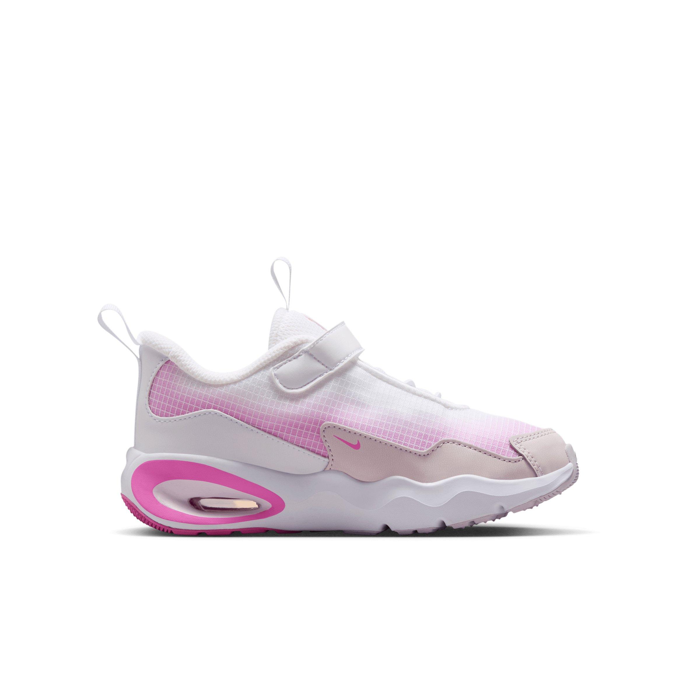 Nike Air Max Nova "White/Bleached Lilac/Pink Rise/Playful Pink" Preschool Girls' Shoe - WHITE/LILAC/PINK/PINK