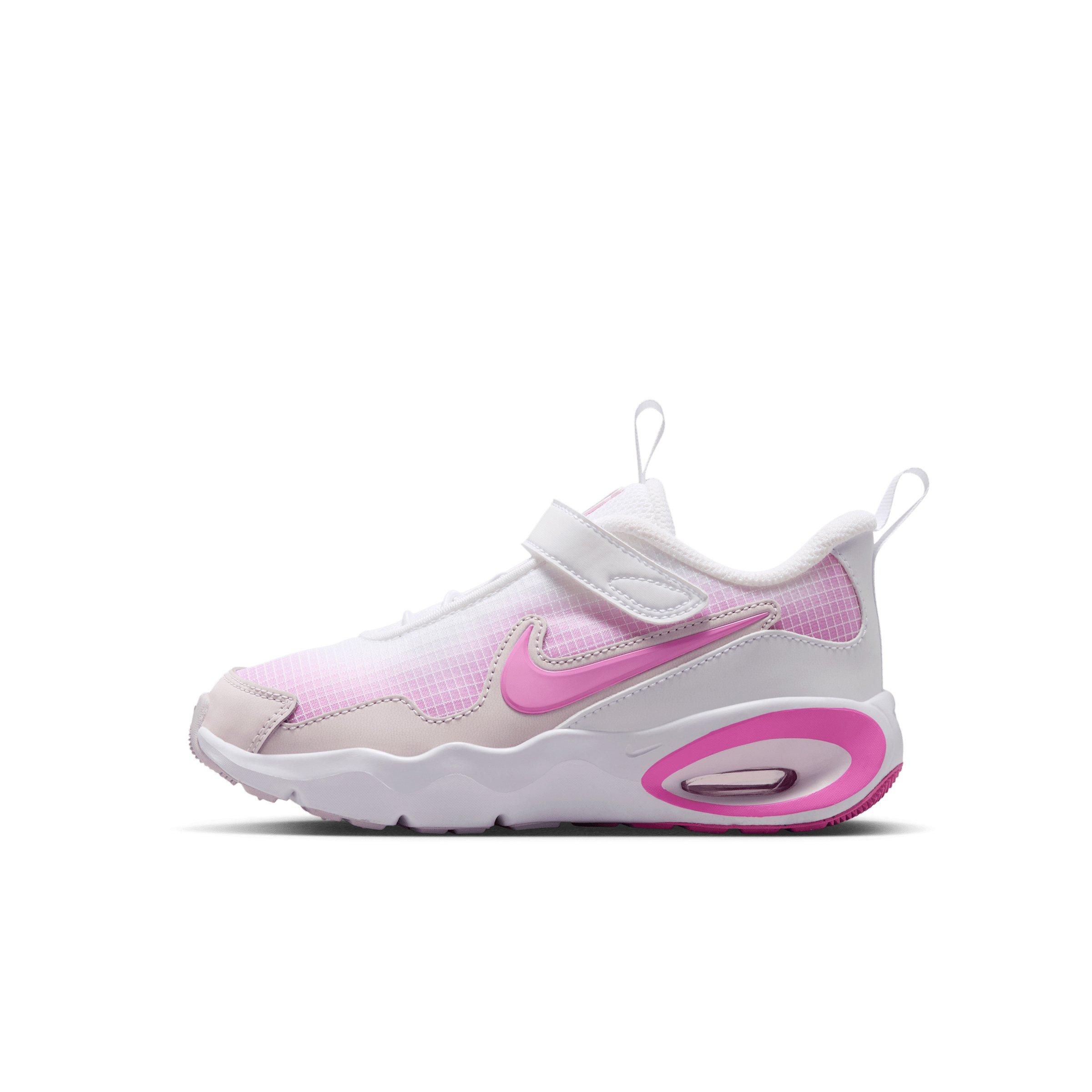 Nike Air Max Nova "White/Bleached Lilac/Pink Rise/Playful Pink" Preschool Girls' Shoe - WHITE/LILAC/PINK/PINK