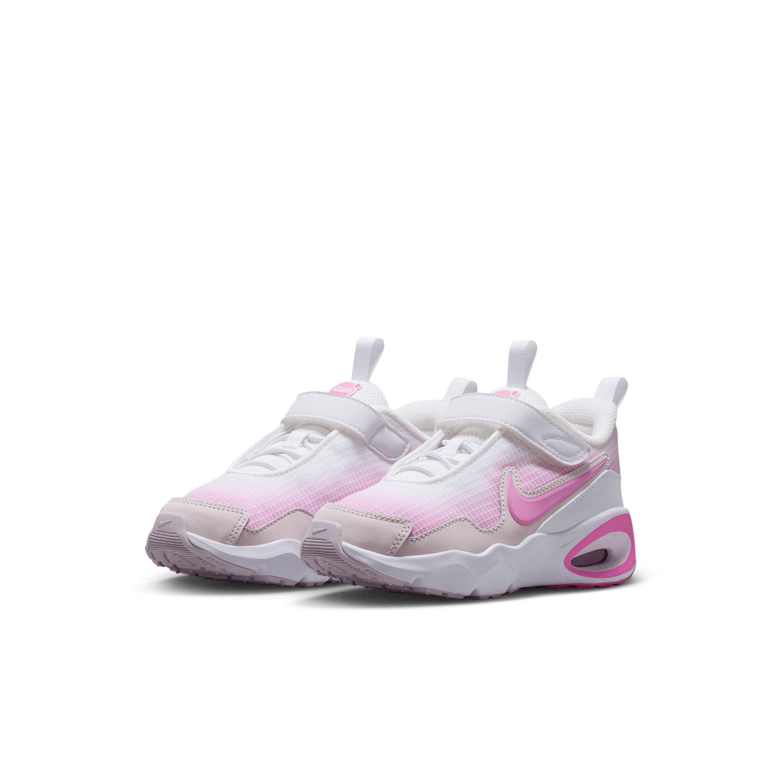 Nike Air Max Nova "White/Bleached Lilac/Pink Rise/Playful Pink" Preschool Girls' Shoe - WHITE/LILAC/PINK/PINK