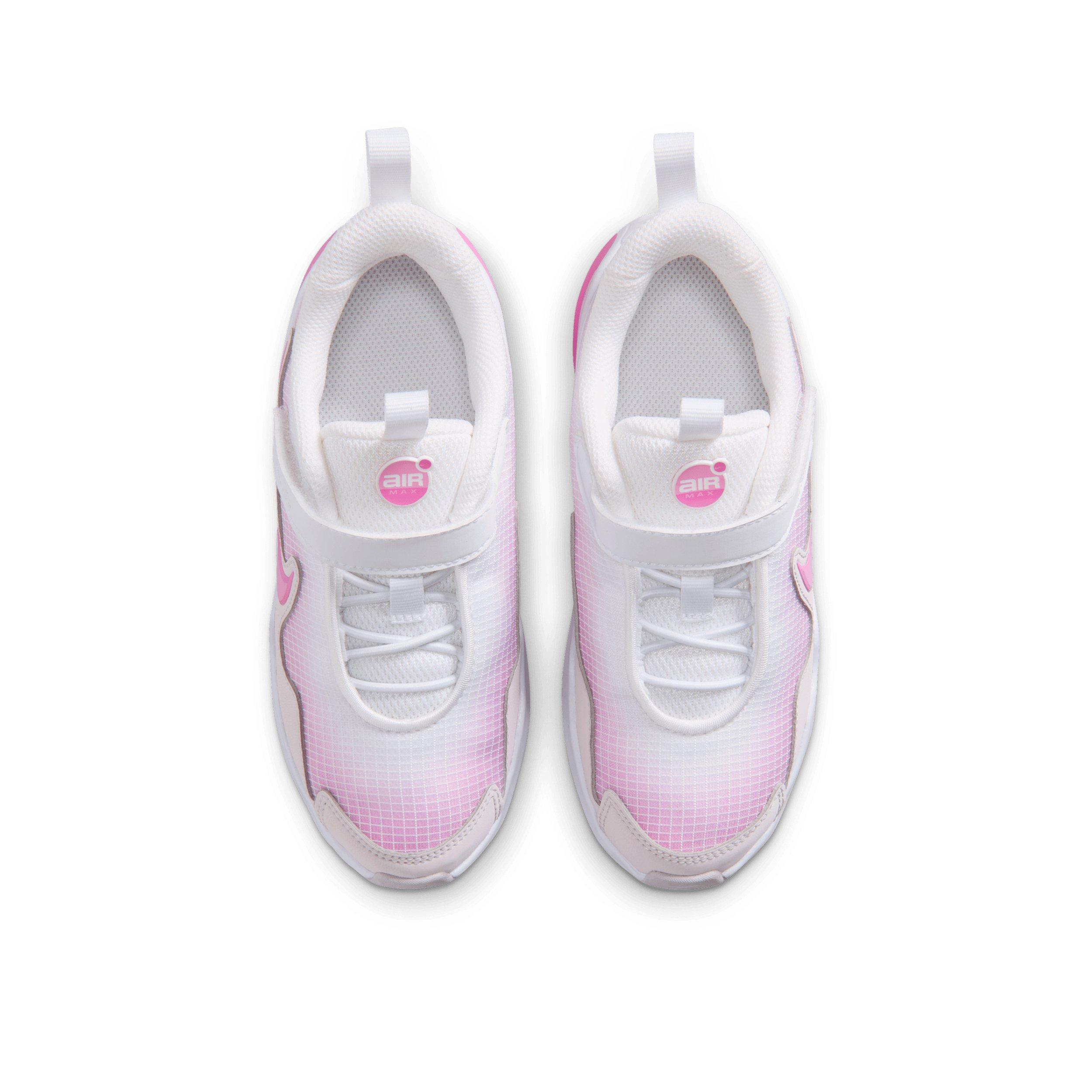 Nike Air Max Nova "White/Bleached Lilac/Pink Rise/Playful Pink" Preschool Girls' Shoe - WHITE/LILAC/PINK/PINK