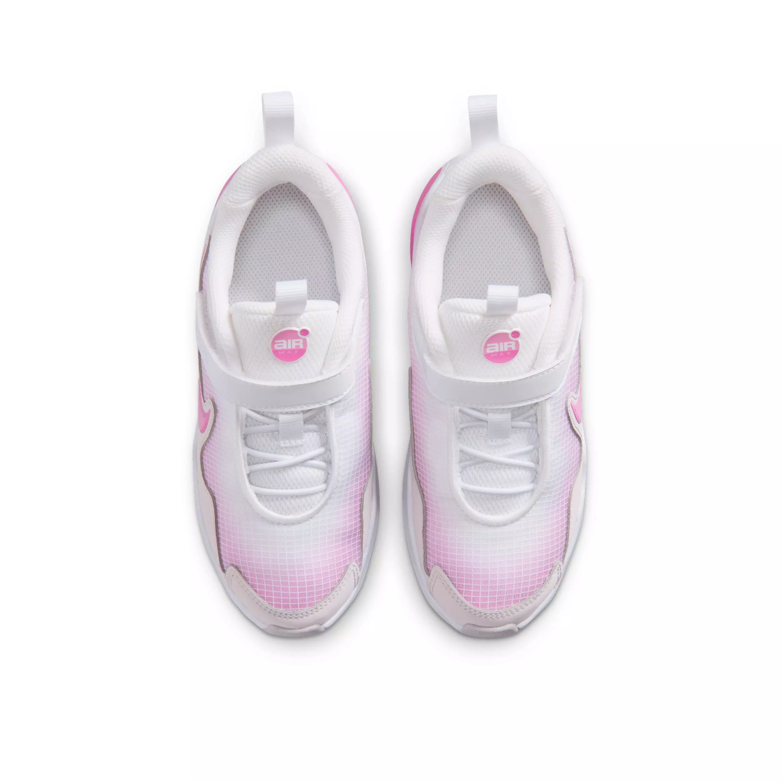 Nike Air Max Nova "White/Bleached Lilac/Pink Rise/Playful Pink" Preschool Girls' Shoe - WHITE/LILAC/PINK/PINK