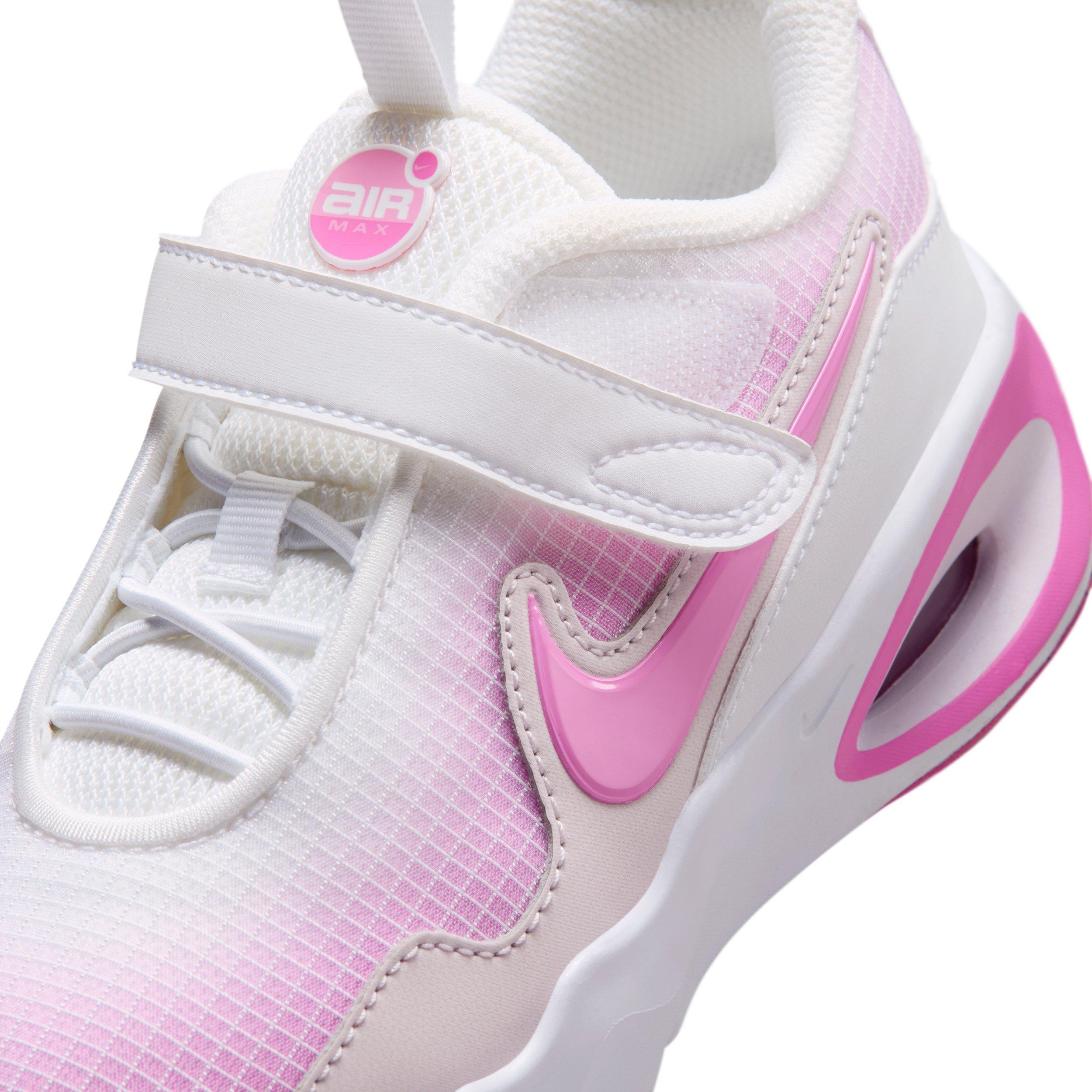 Nike Air Max Nova "White/Bleached Lilac/Pink Rise/Playful Pink" Preschool Girls' Shoe - WHITE/LILAC/PINK/PINK