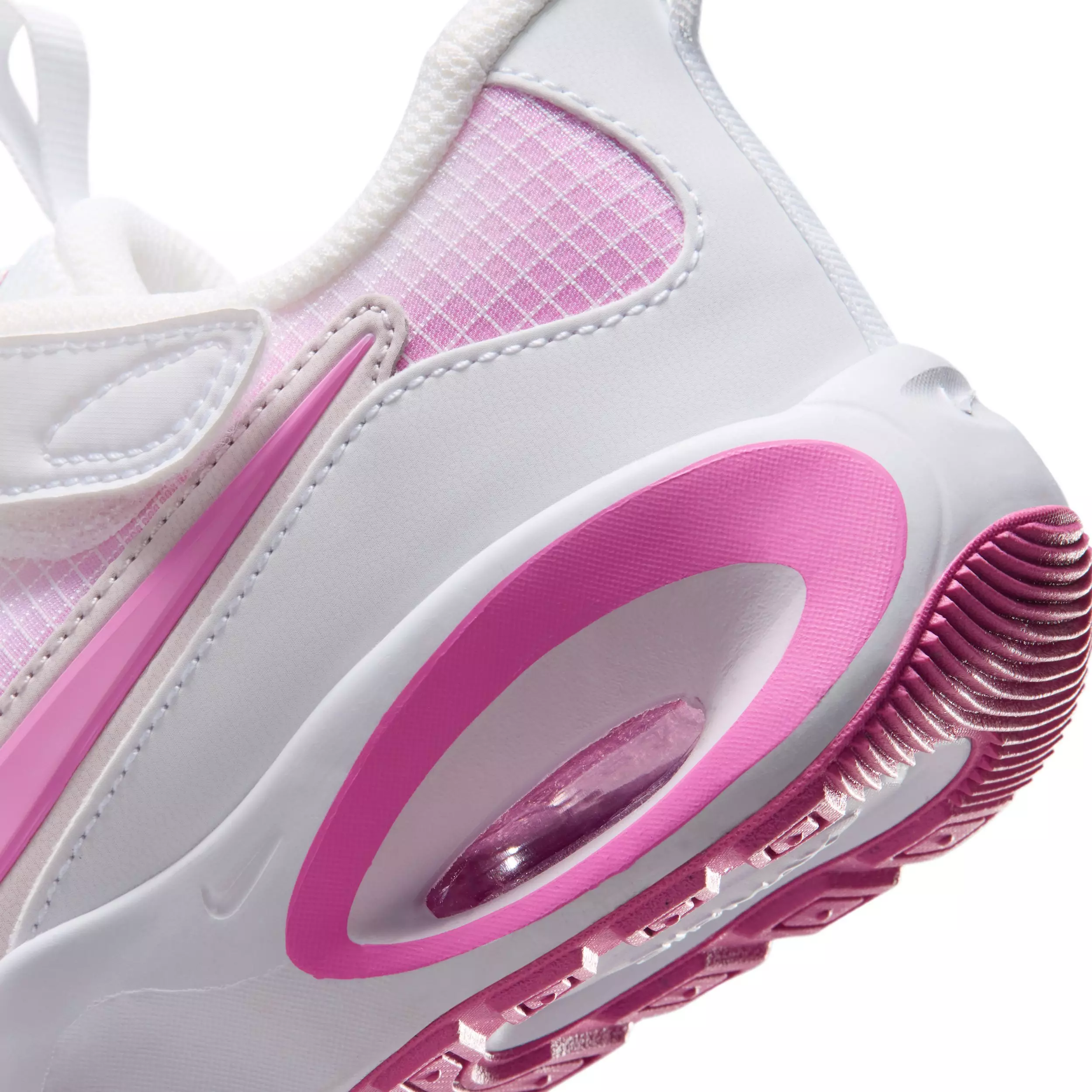 Nike Air Max Nova "White/Bleached Lilac/Pink Rise/Playful Pink" Preschool Girls' Shoe - WHITE/LILAC/PINK/PINK
