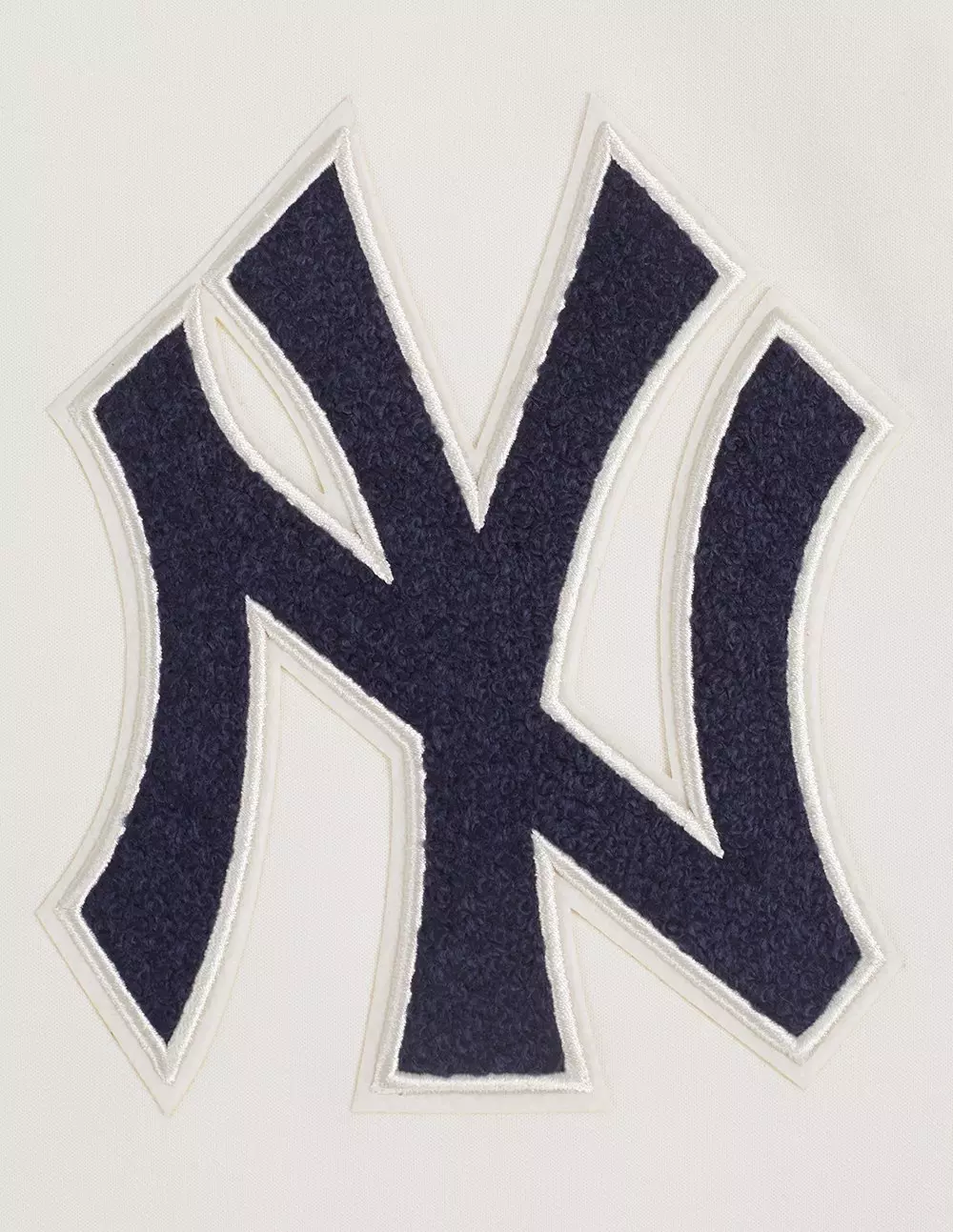 Pro Standard Men's MLB New York Yankees Chenille Pullover Hoodie - CREAM