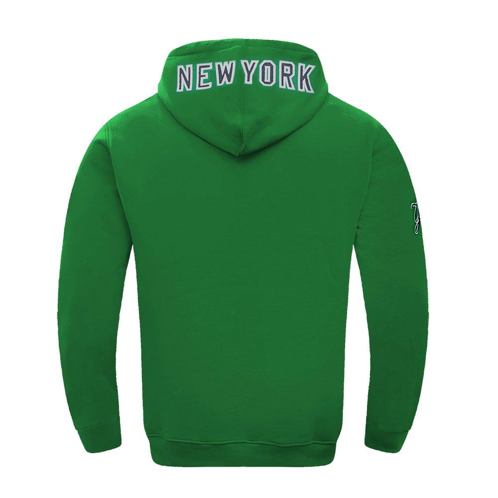 Pro Standard Men's MLB New York Yankees Chenille Pullover Hoodie - GREEN Thumbnail View 2