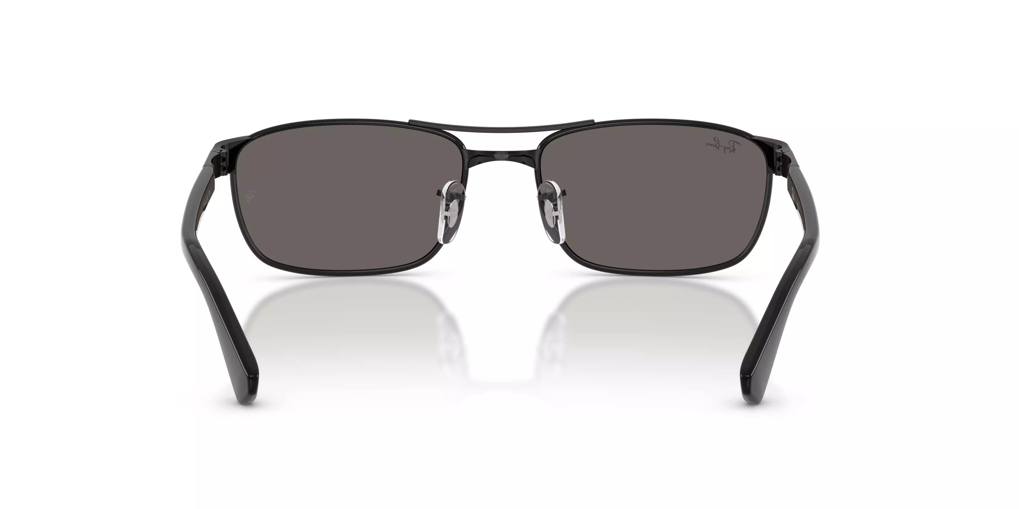Ray-Ban RB3778 Dark Grey Sunglasses &ndash; Polished Black - BLACK/GREY