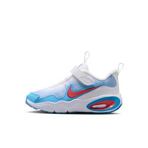 Nike Air Max Nova "White/Aurora Blue/Football Blue/Fusion Red" Preschool Boys' Shoe - WHITE/BLUE/BLUE/RED
