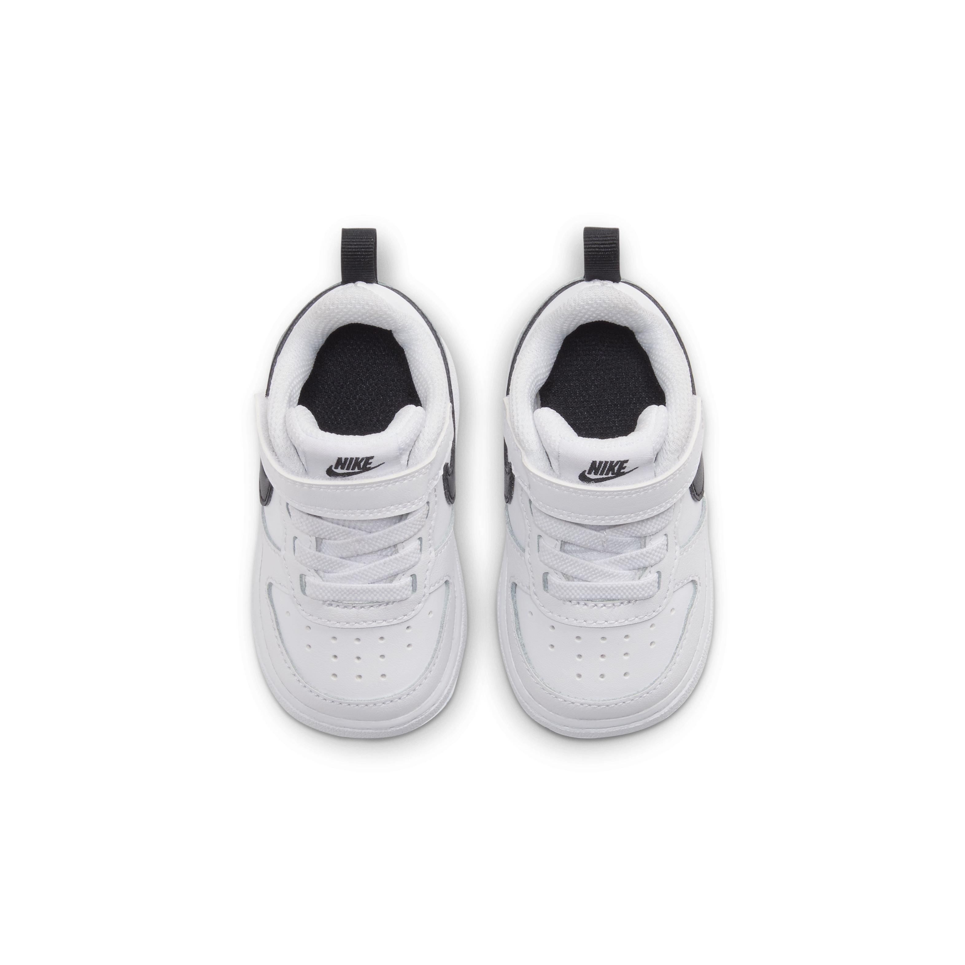 White nike hot sale baby trainers