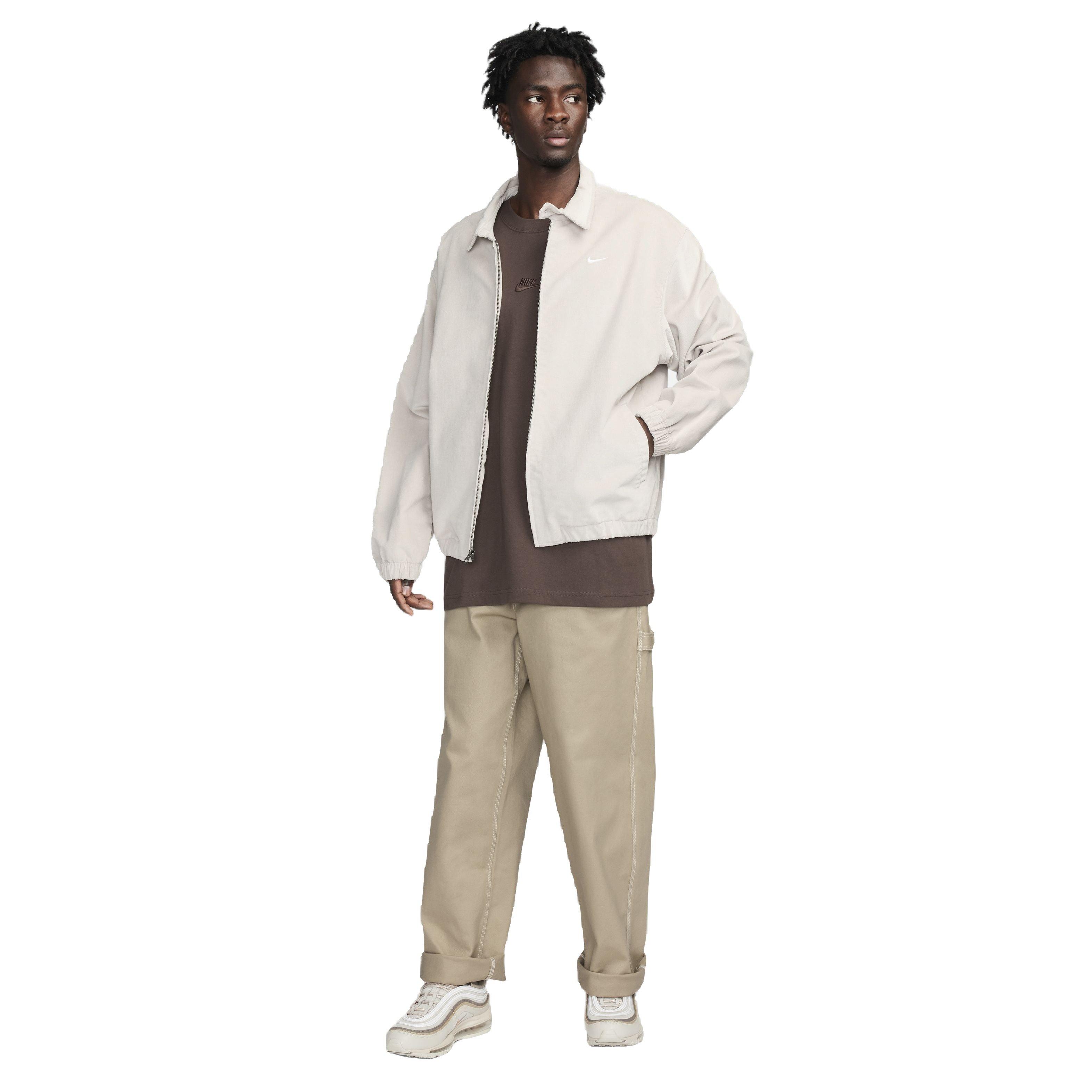 Nike Men's Sportswear Premium Essentials Oversized T-Shirt -Brown - BROWN Thumbnail View 5