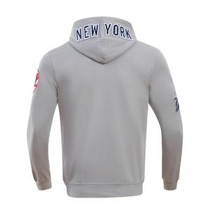 Pro Standard Men's MLB New York Yankees Classic Chenille Full Zip Hooded Jacket