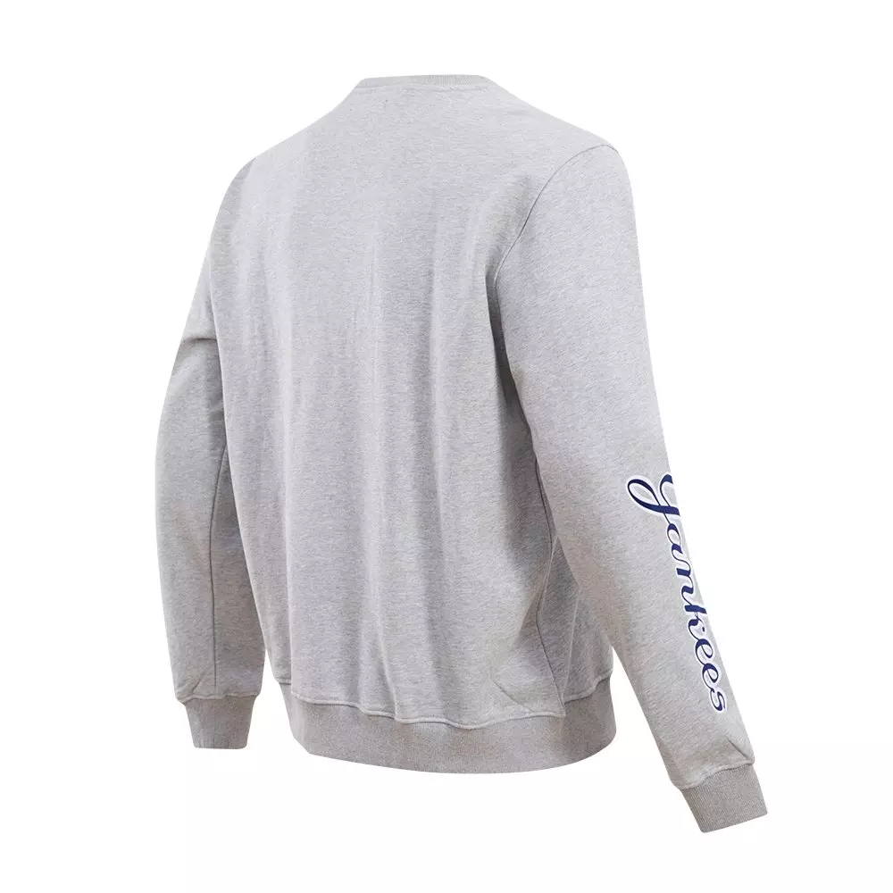 Pro Standard Men's MLB New York Yankees Classic Crewneck - GREY