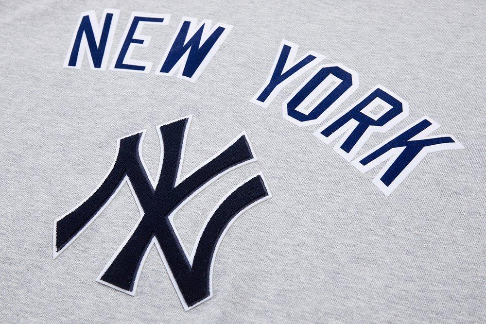 Pro Standard Men's MLB New York Yankees Classic Crewneck - GREY Thumbnail View 5