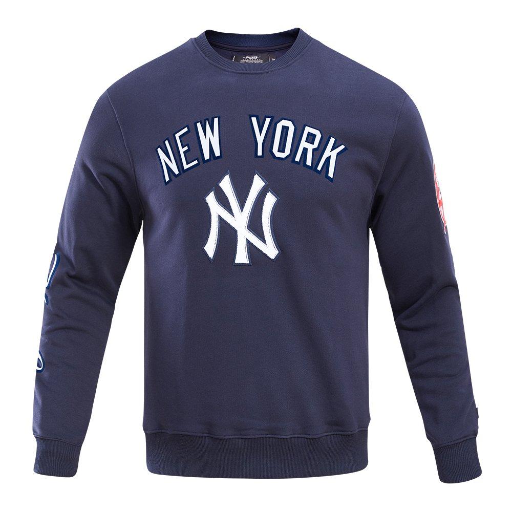 Pro Standard Men's MLB New York Yankees Classic Crewneck - NAVY Thumbnail View 1