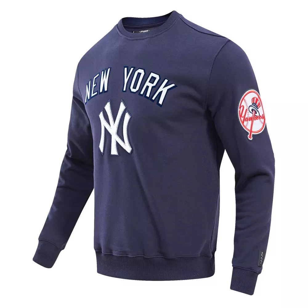 Pro Standard Men's MLB New York Yankees Classic Crewneck - NAVY
