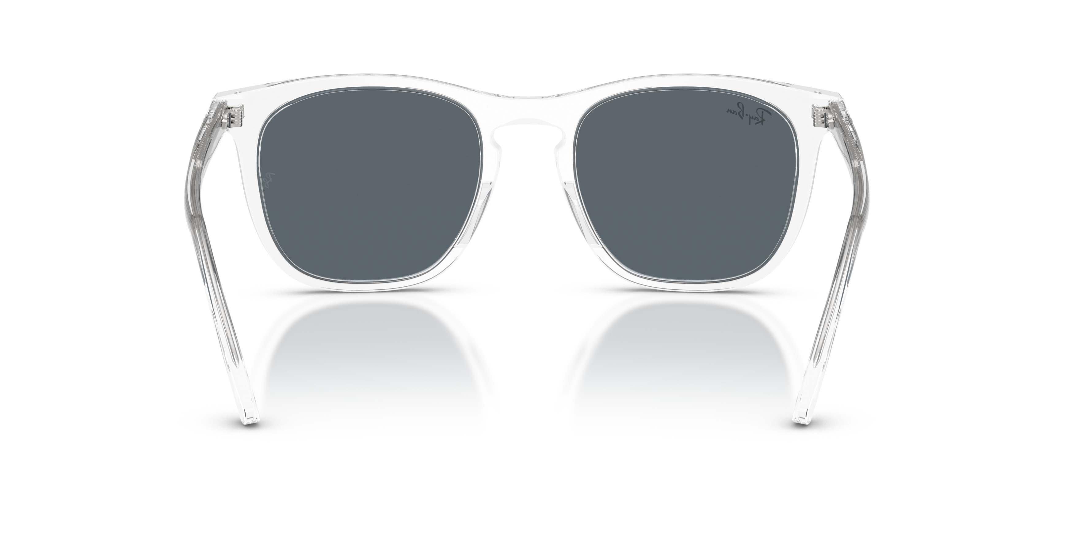 Ray-Ban RB2210 Blue Sunglasses &ndash; Polished Transparent - CLEAR/BLUE Thumbnail View 4