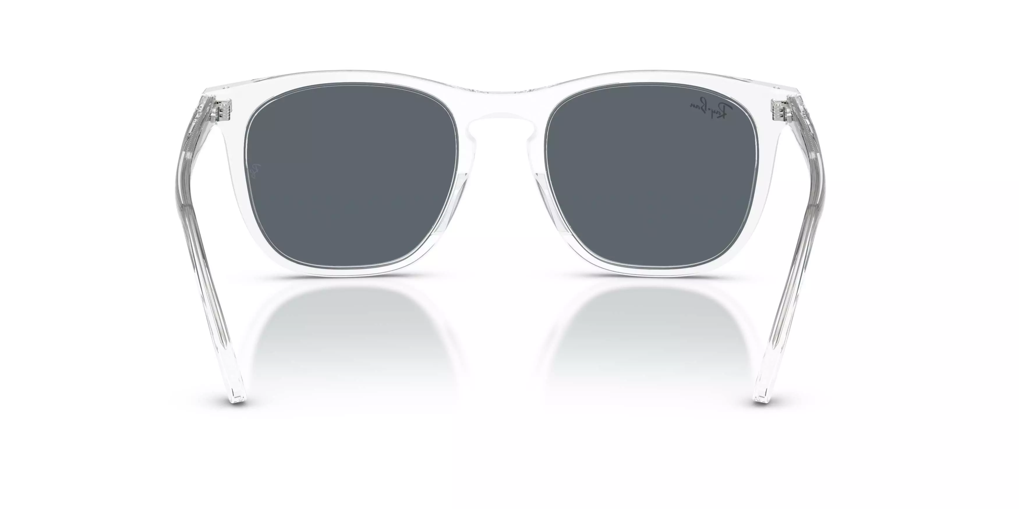 Ray-Ban RB2210 Blue Sunglasses &ndash; Polished Transparent - CLEAR/BLUE